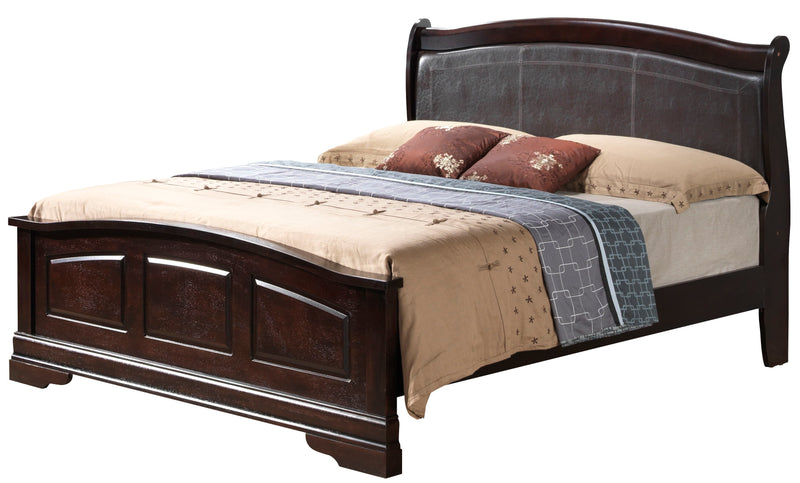 Panel Sleigh Bed Elegantly Crafted - Urban Living Furniture (Los Angeles, CA)