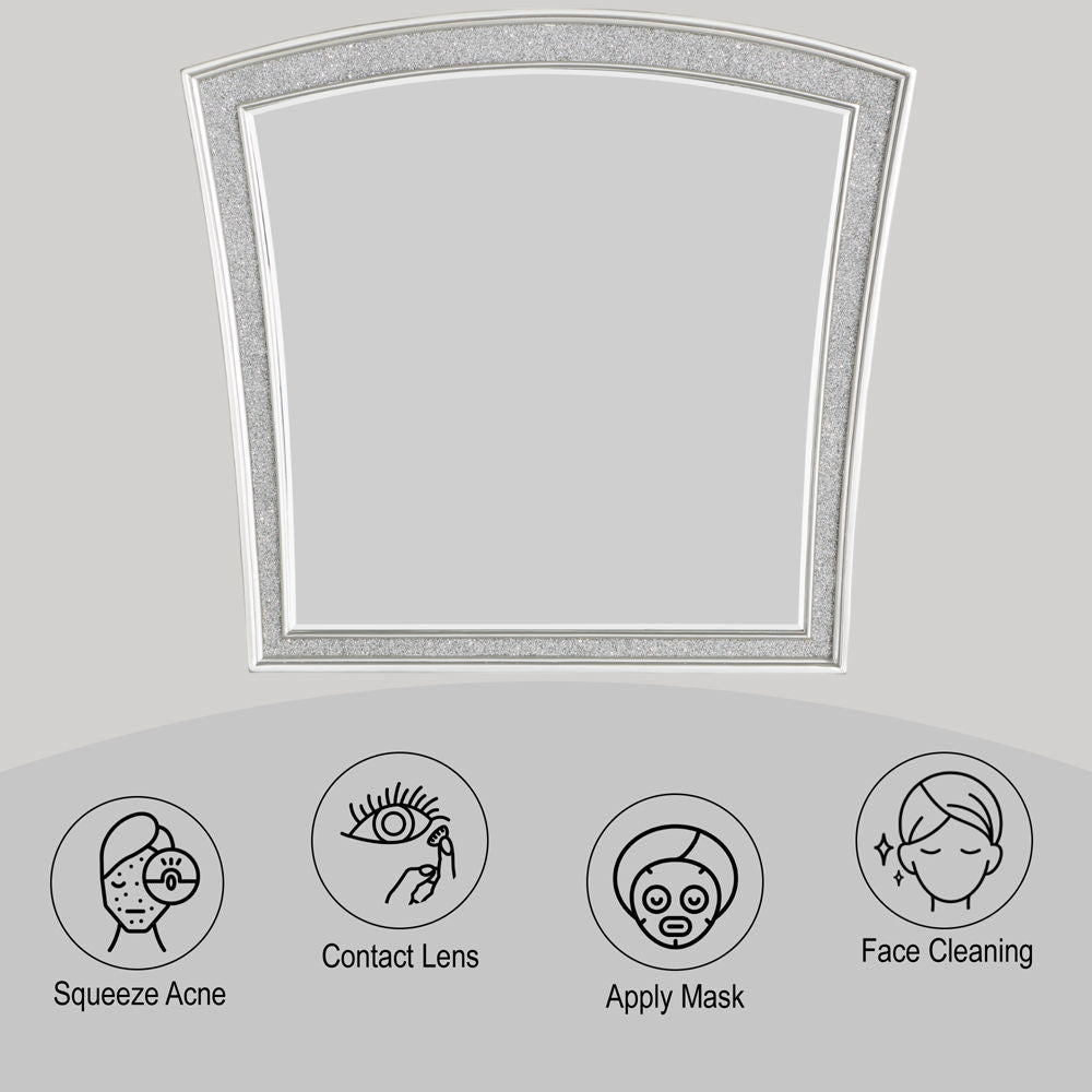 Maverick - Mirror - Platinum - Urban Living Furniture (Los Angeles, CA)