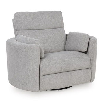 ModMax Luxe - Swivel Glider Power Recliner - Flint - Urban Living Furniture (Los Angeles, CA)
