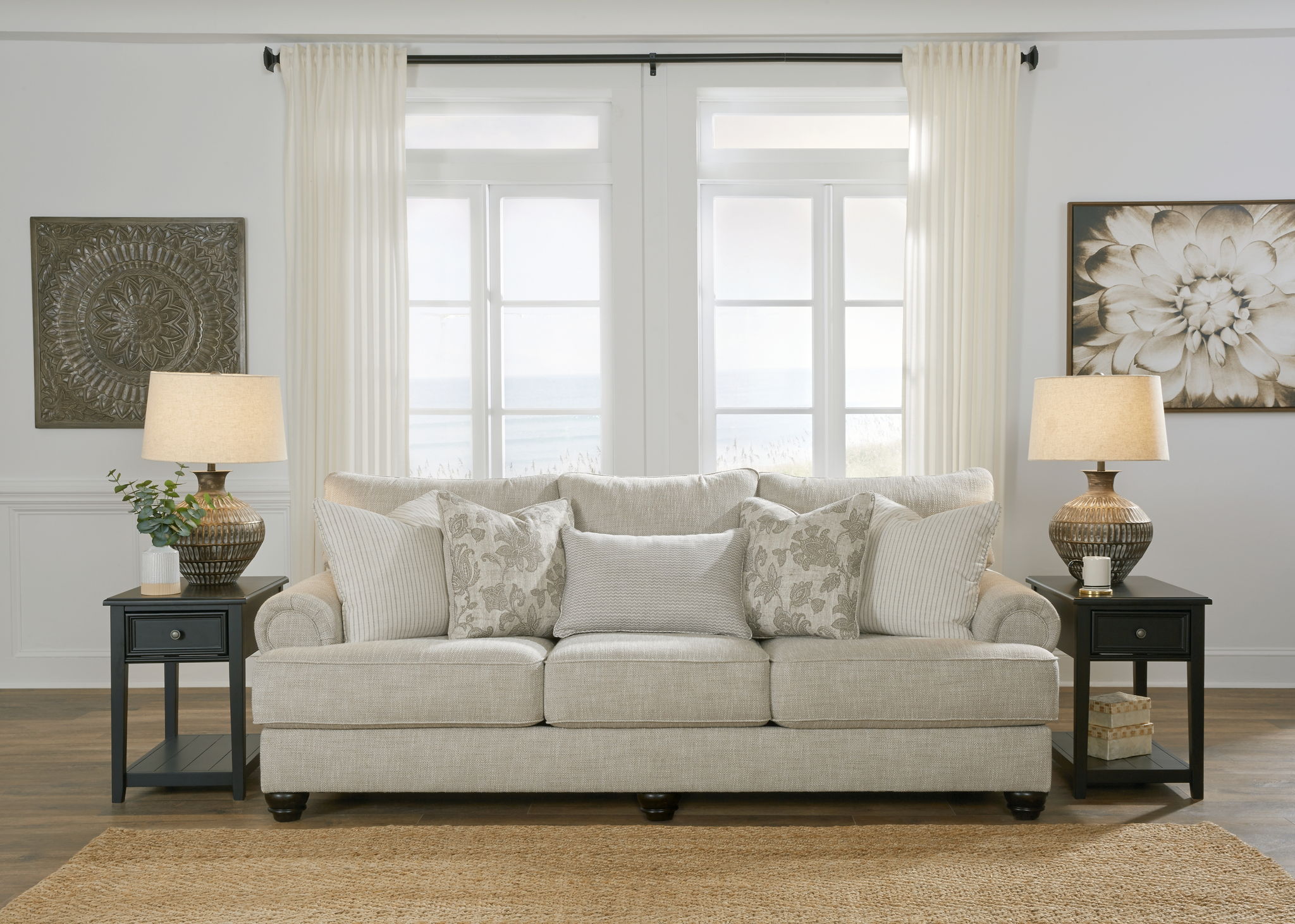 Asanti - Fog - Sofa - Urban Living Furniture (Los Angeles, CA)