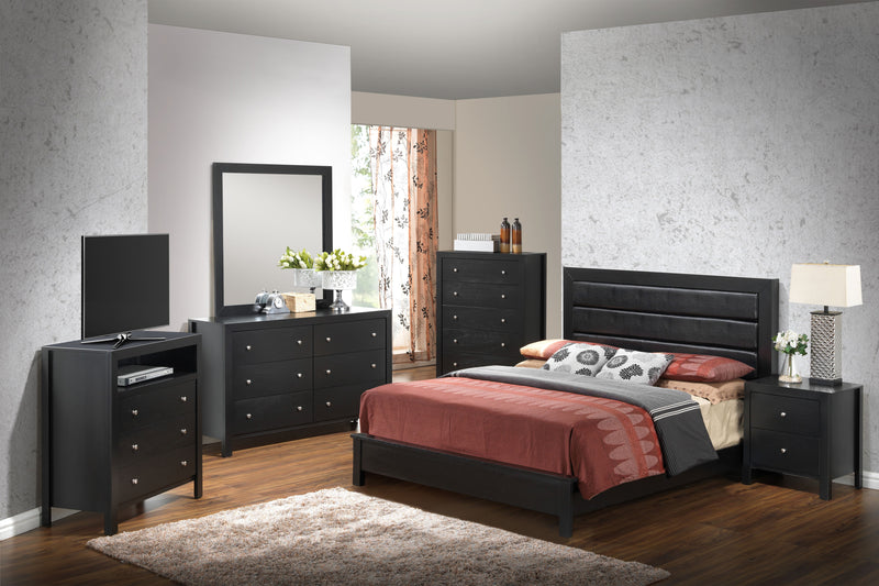 Transitional Modern Design Bed - Urban Living Furniture (Los Angeles, CA)