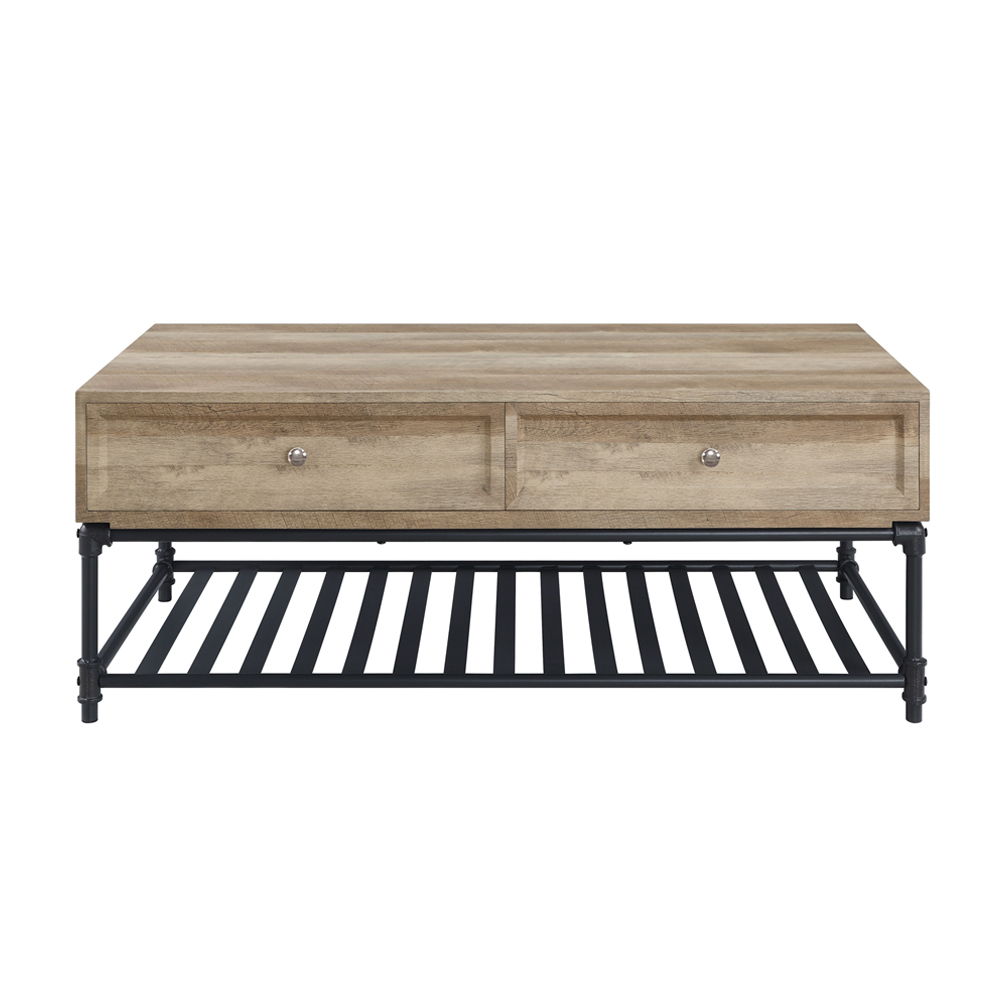 Brantley II - Coffee Table - Oak & Sandy Black - Urban Living Furniture (Los Angeles, CA)