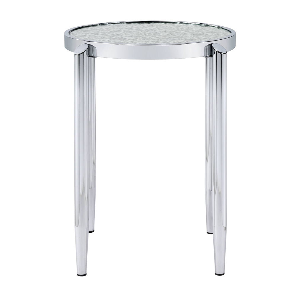 Abbe - End Table - Glass & Chrome - Urban Living Furniture (Los Angeles, CA)