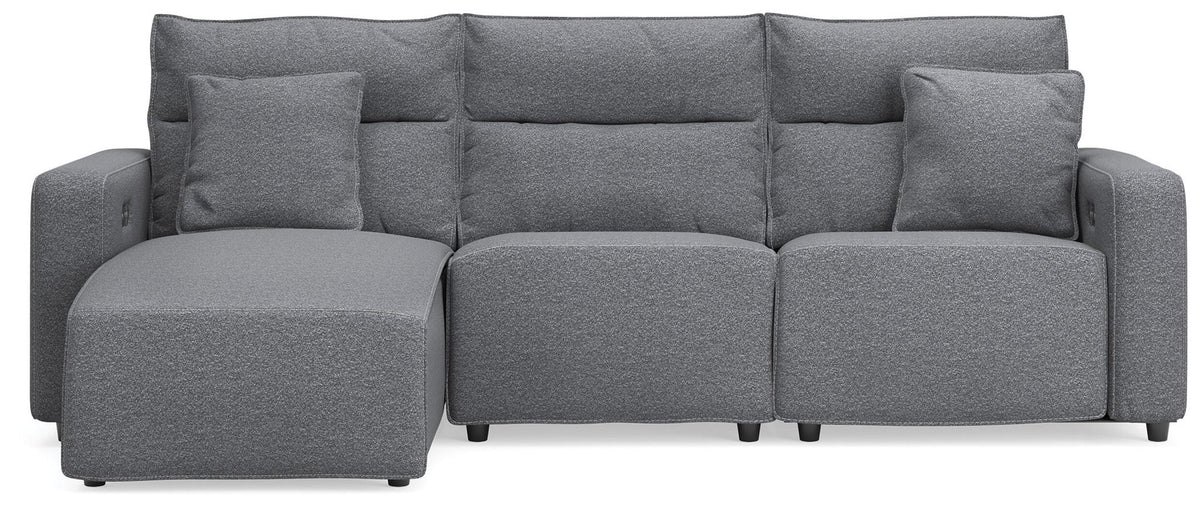 Modmax II - Reclining Sectional - Salt And Pepper - Urban Living Furniture (Los Angeles, CA)