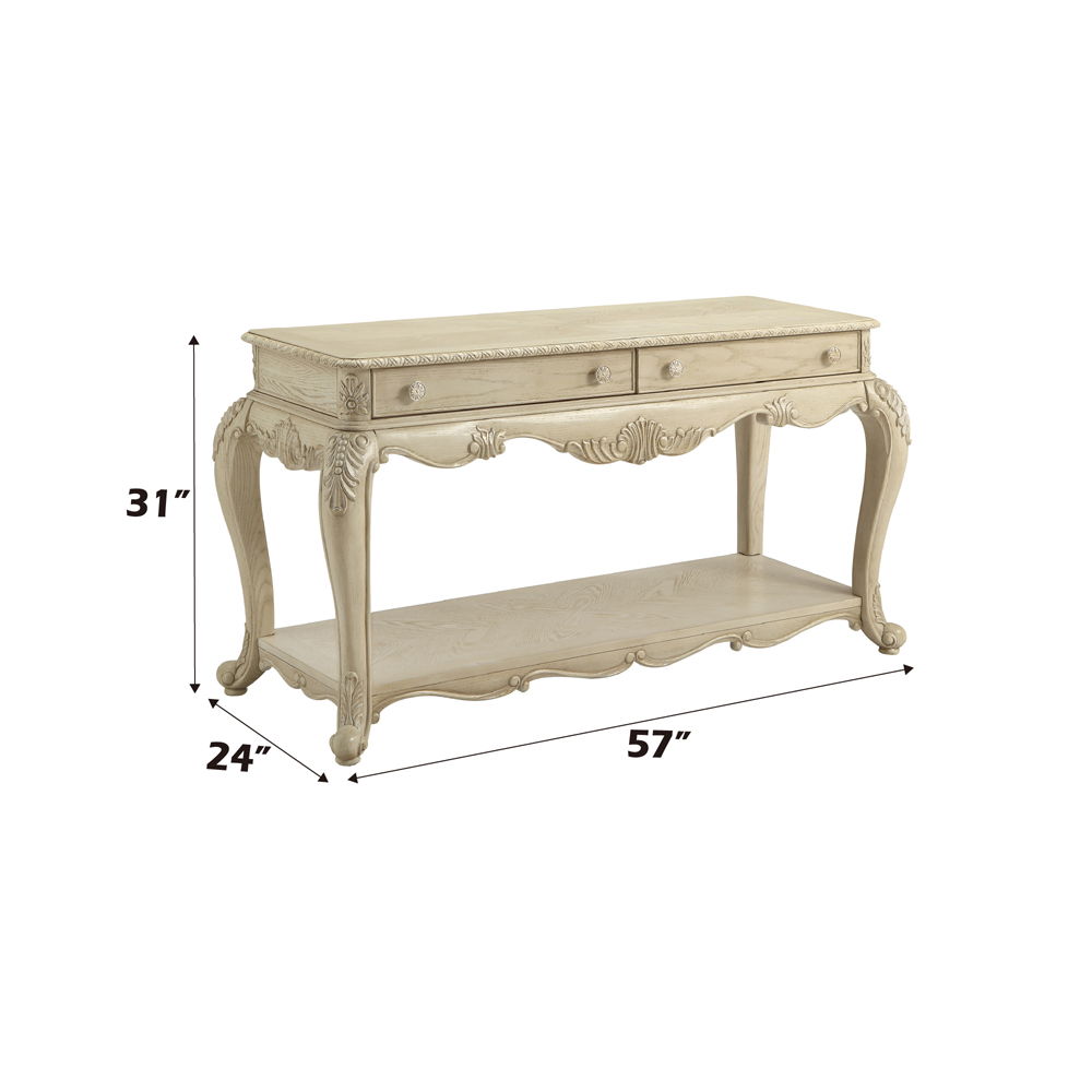 Ragenardus - Sofa Table - Antique White - Urban Living Furniture (Los Angeles, CA)