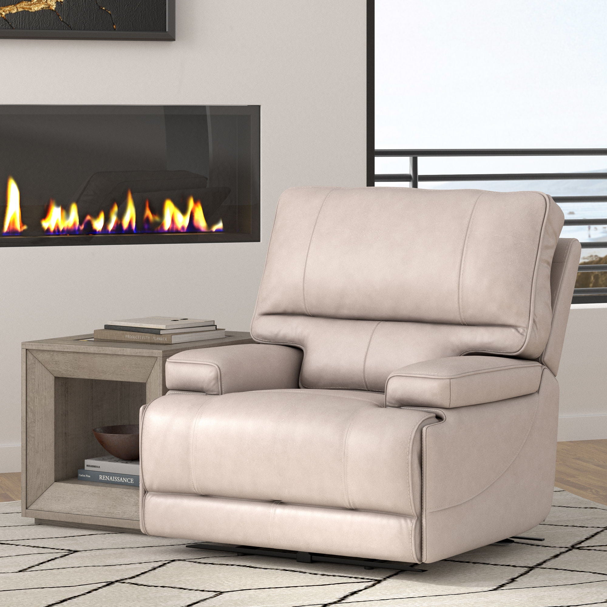 Whitman - Power Cordless Recliner - Urban Living Furniture (Los Angeles, CA)
