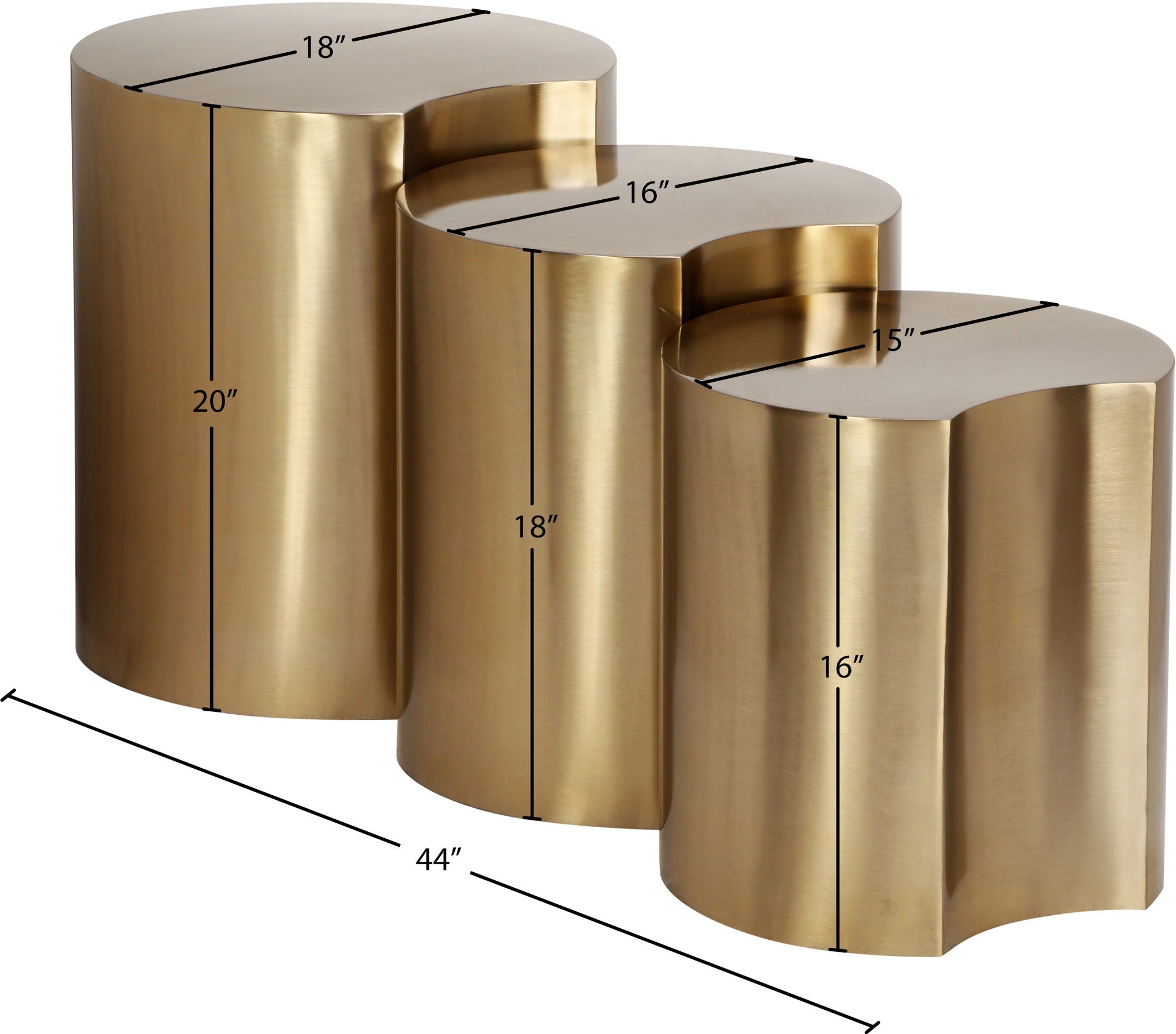 Dimple - 3 Piece Modular End Table - Urban Living Furniture (Los Angeles, CA)