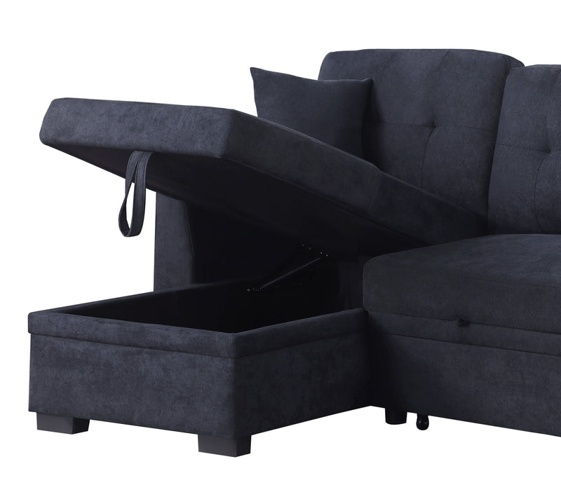 Space Saving Design Sectional Sofa Bed