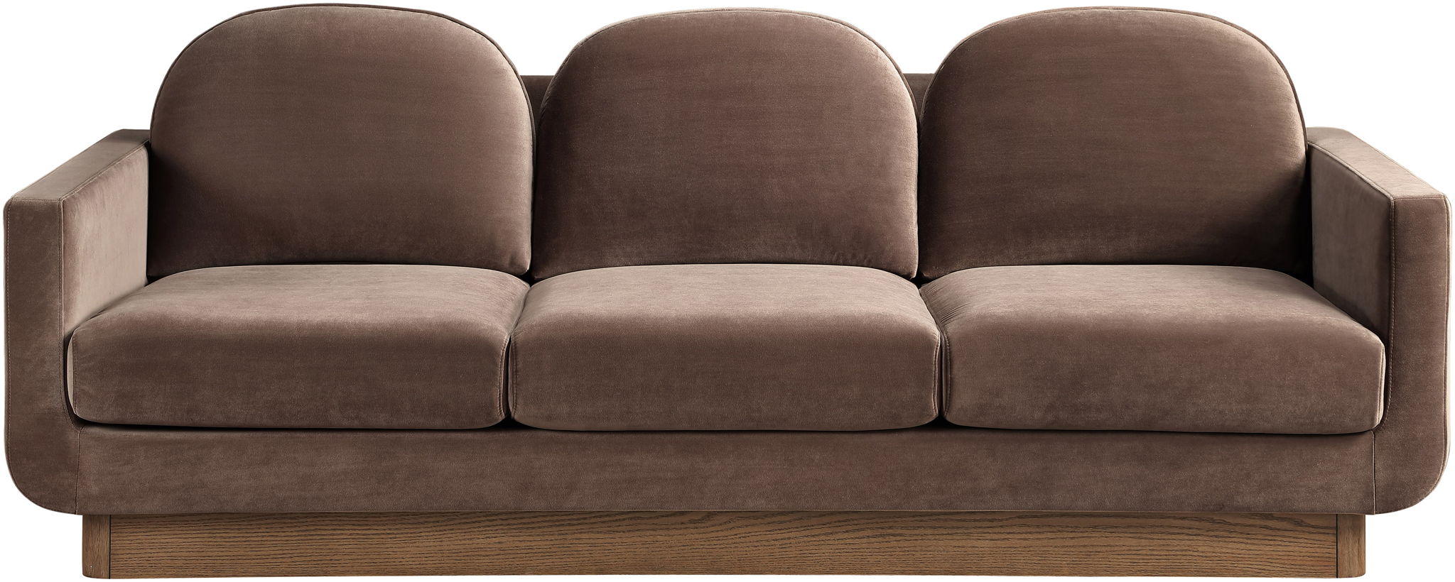 Diviento - Velvet Performance Fabric Upholstered Sofa - Urban Living Furniture (Los Angeles, CA)