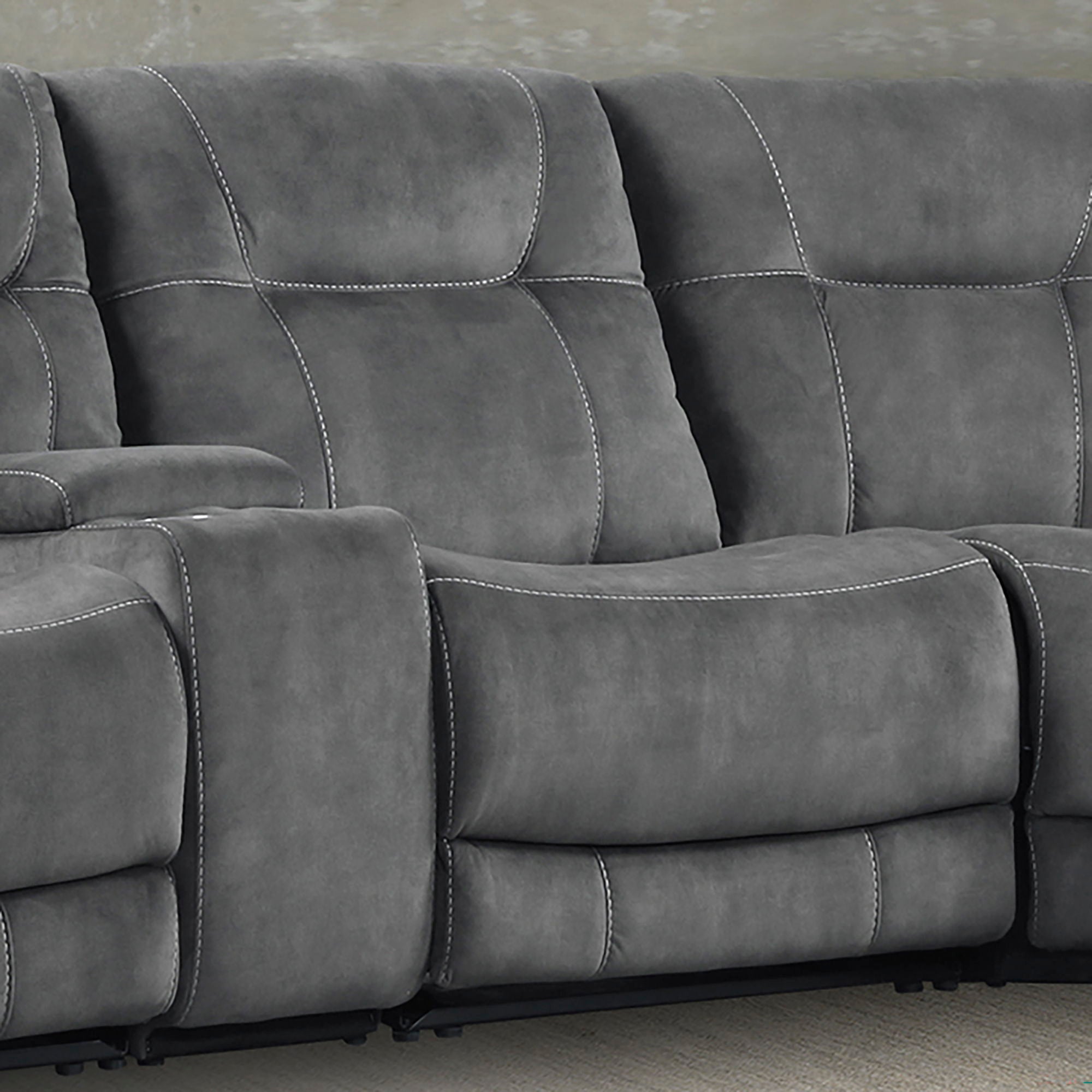 Cooper - Manual Armless Recliner - Shadow Gray - Urban Living Furniture (Los Angeles, CA)