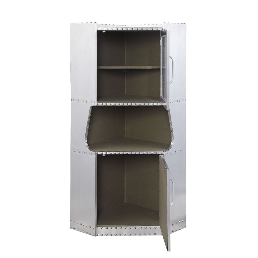 Brancaster - Cabinet - Aluminum - 57" - Urban Living Furniture (Los Angeles, CA)