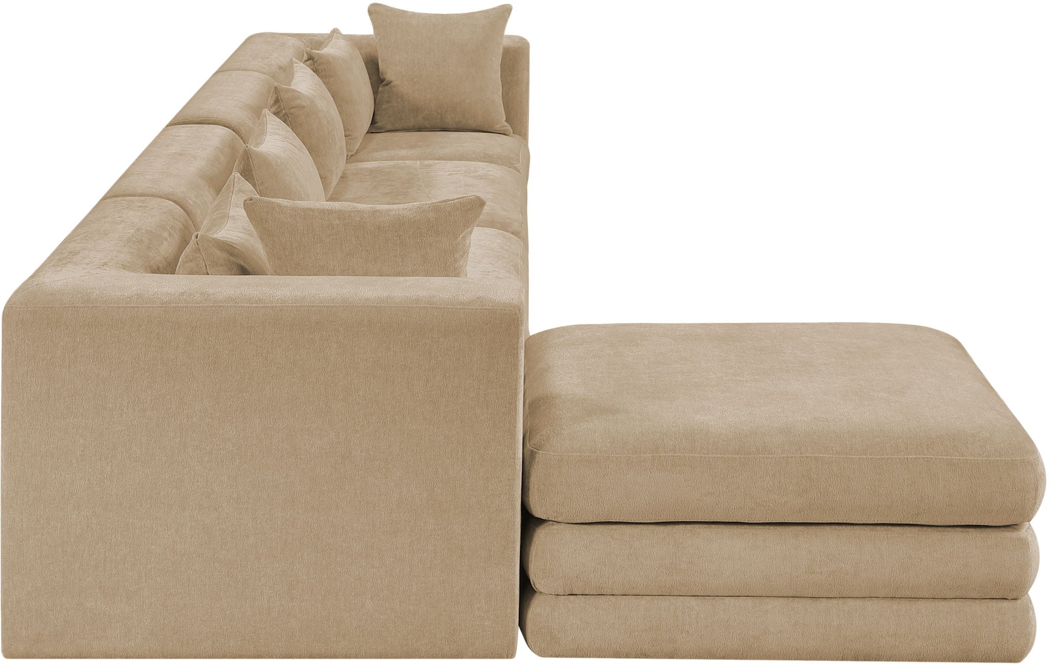 Stellar - 5 Piece Upholstered Modular Sectional - Urban Living Furniture (Los Angeles, CA)