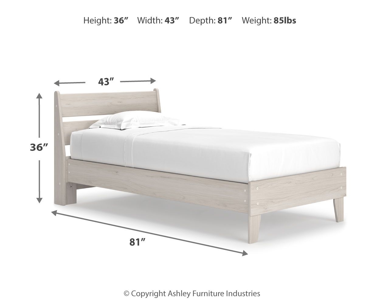 Socalle - Panel Platform Bed - Urban Living Furniture (Los Angeles, CA)