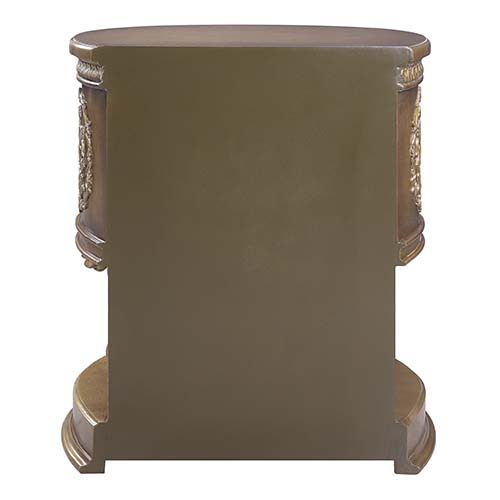 Constantine - Nightstand - Brown & Gold Finish - Urban Living Furniture (Los Angeles, CA)