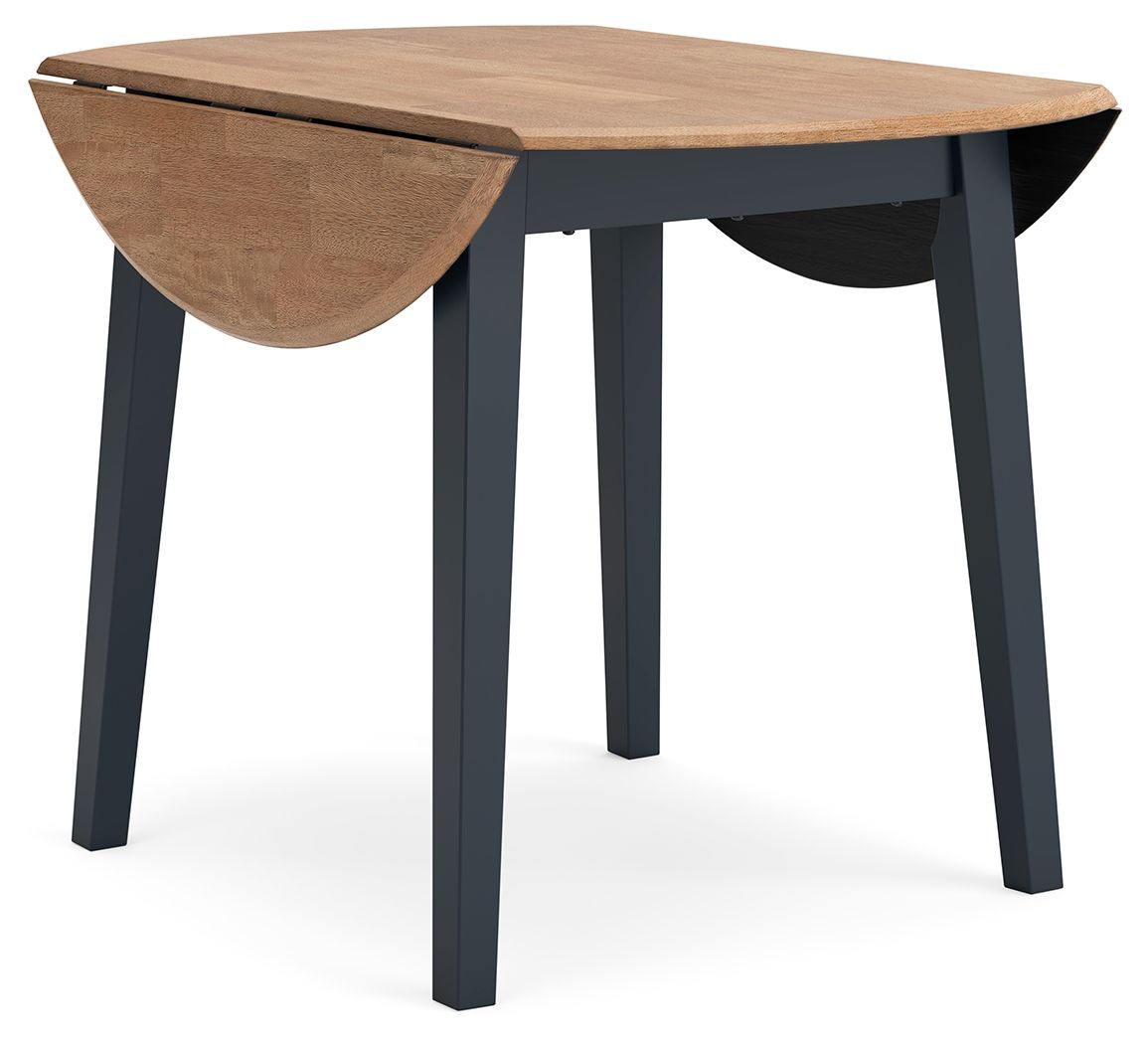 Gesthaven - Round Dining Room Drop Leaf Table Set - Urban Living Furniture (Los Angeles, CA)