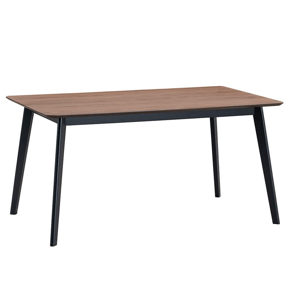 Rebi - Dining Table - Walnut & Black - Urban Living Furniture (Los Angeles, CA)