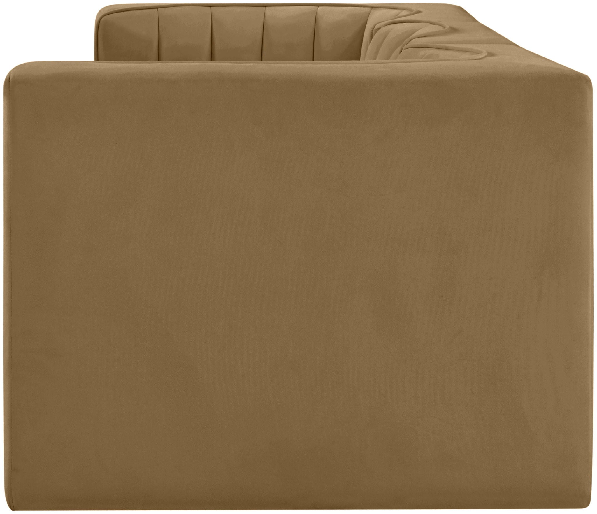 Rummi - Velvet Performance Fabric Upholstered 3 Piece Modular Sofa - Urban Living Furniture (Los Angeles, CA)