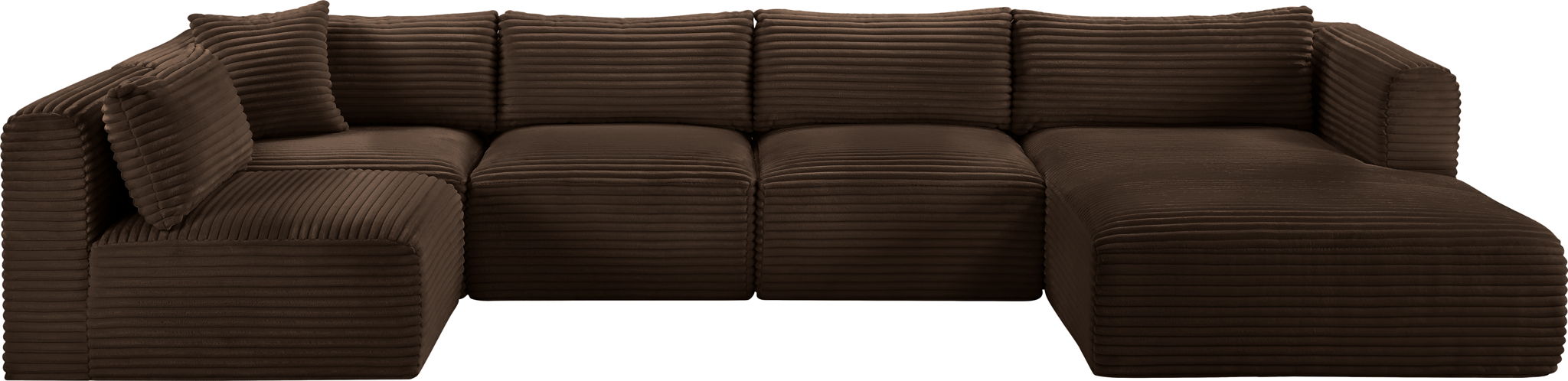 Shaggy - 5 Piece Modular U-Shaped Sectional - Urban Living Furniture (Los Angeles, CA)