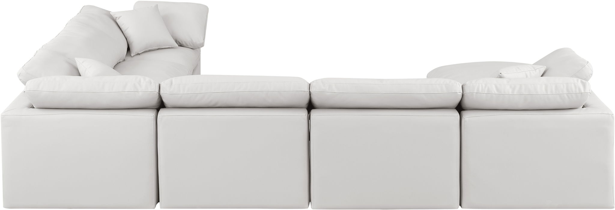 Indulge - Faux Leather 7 Piece Modular Sectional - Urban Living Furniture (Los Angeles, CA)