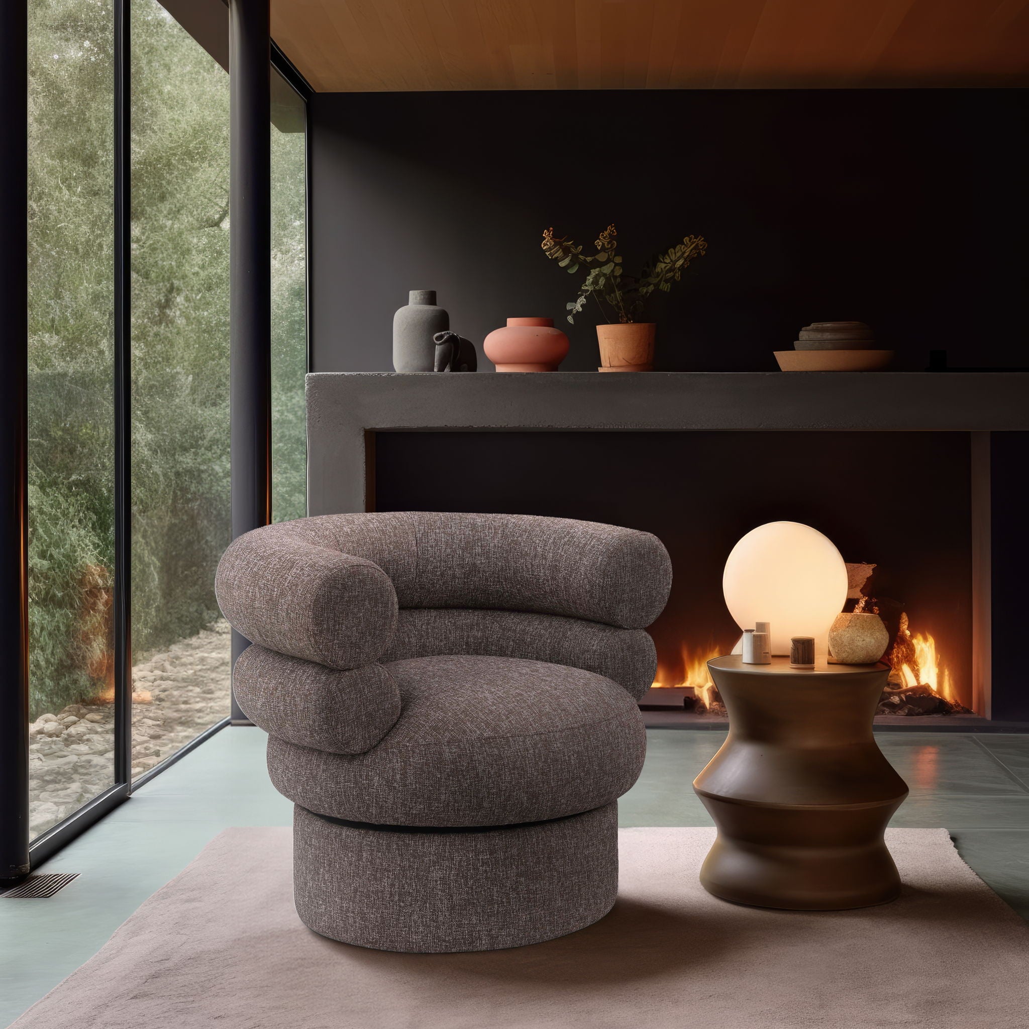Valentina - Accent Swivel Chair - Urban Living Furniture (Los Angeles, CA)