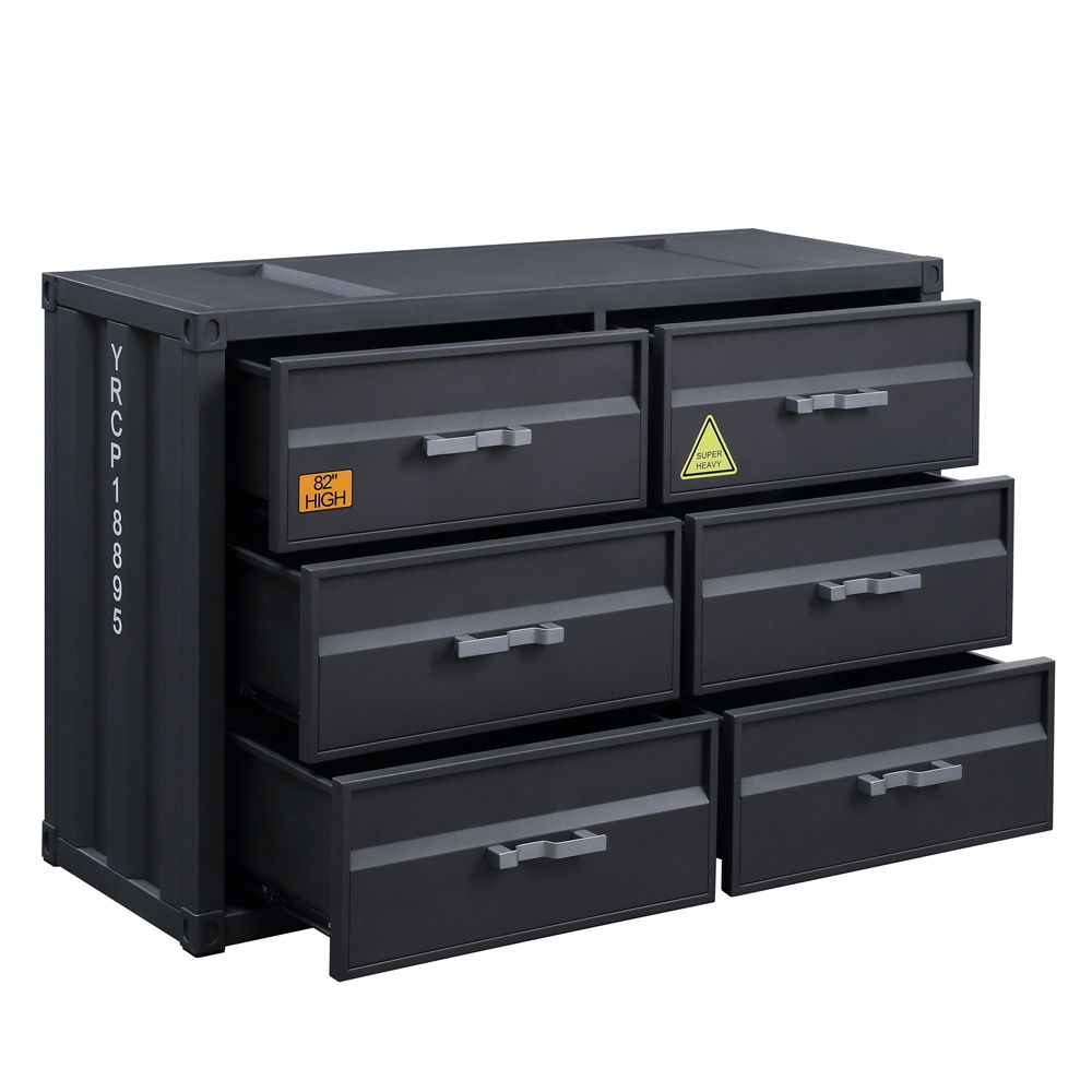 Cargo - Dresser - Gunmetal - Urban Living Furniture (Los Angeles, CA)