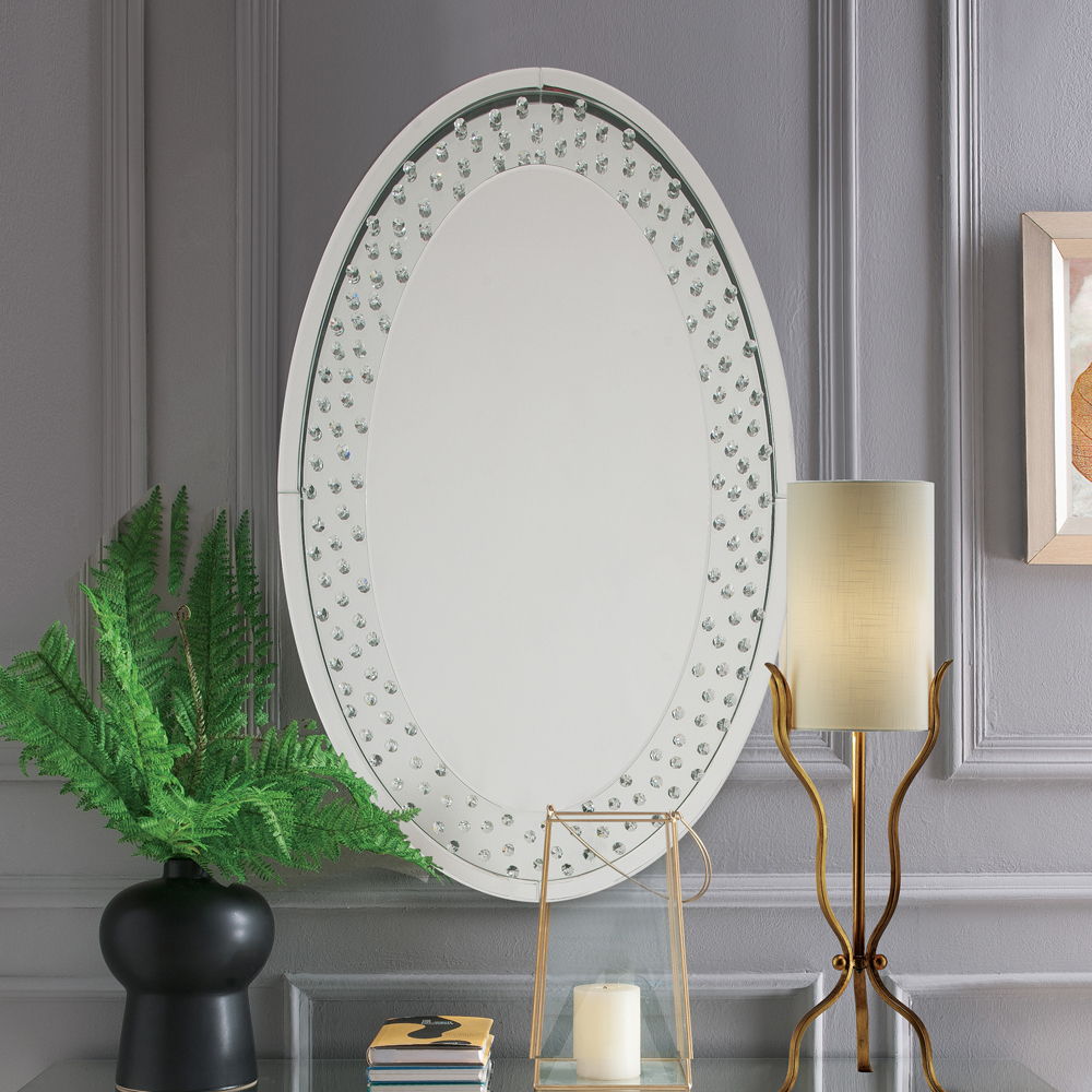 Nysa - Accent Decor - Mirrored & Faux Crystals - Urban Living Furniture (Los Angeles, CA)