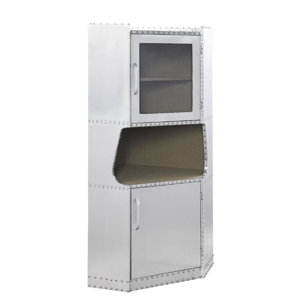 Brancaster - Cabinet - Aluminum - 57" - Urban Living Furniture (Los Angeles, CA)