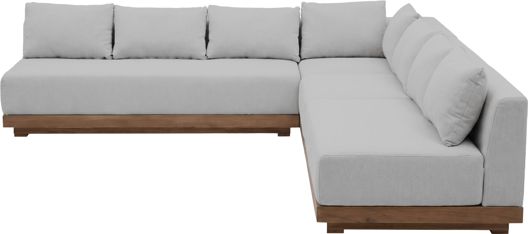 Solace - Olefin Performance Fabric 4 Piece Outdoor Patio Modular Sectional - Urban Living Furniture (Los Angeles, CA)