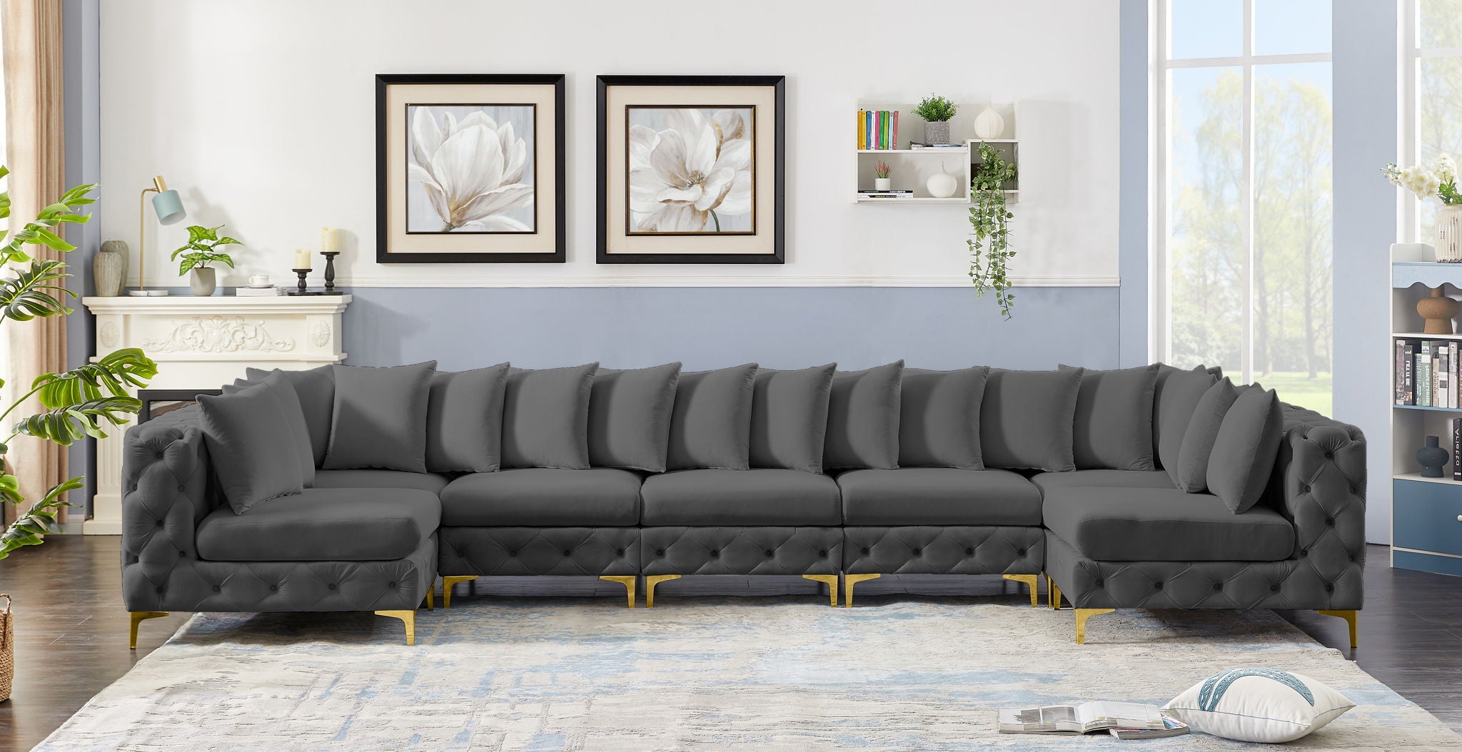 Tremblay - 7 Piece Modular Sectional - Urban Living Furniture (Los Angeles, CA)