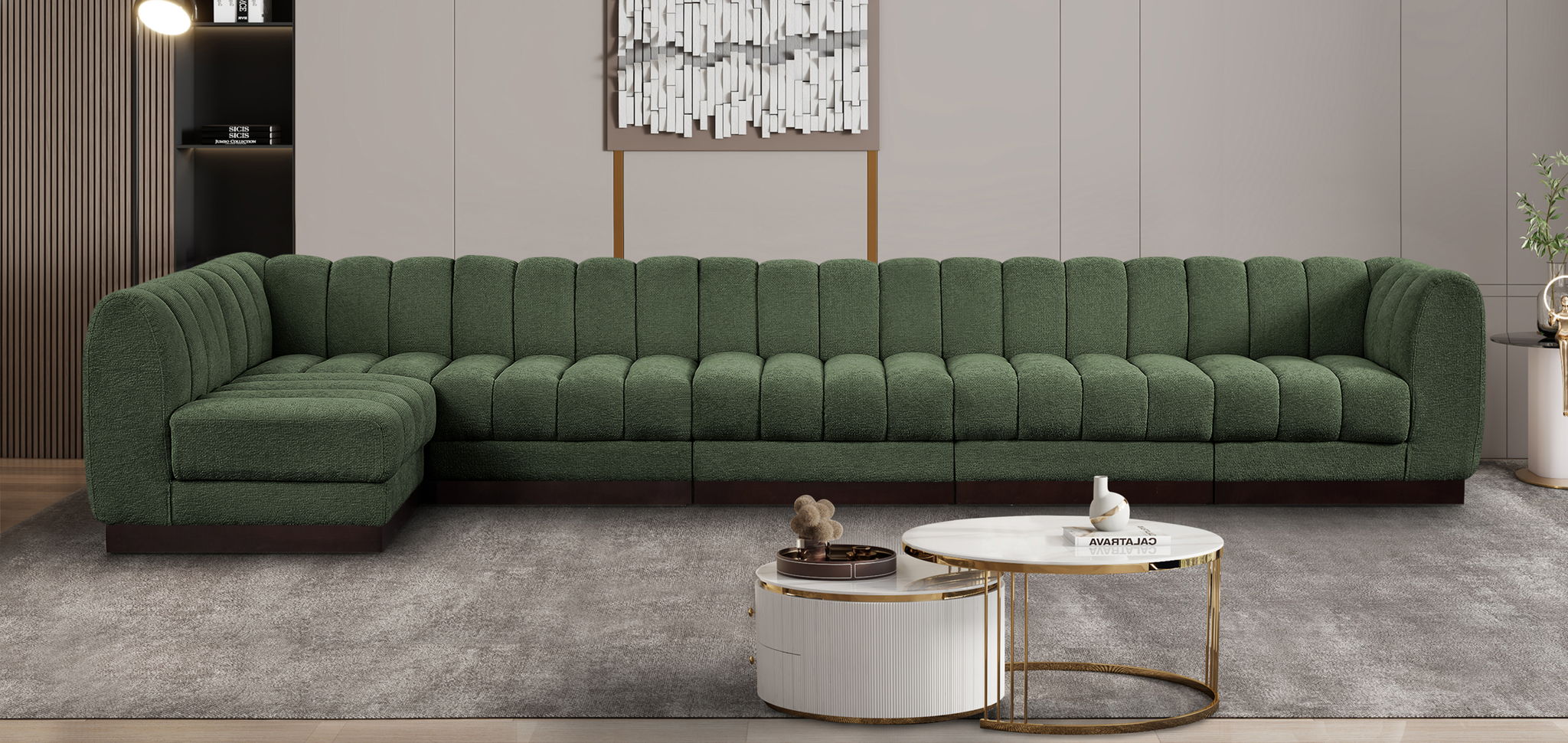 Quinn - 6 Piece Modular Sectional - Urban Living Furniture (Los Angeles, CA)