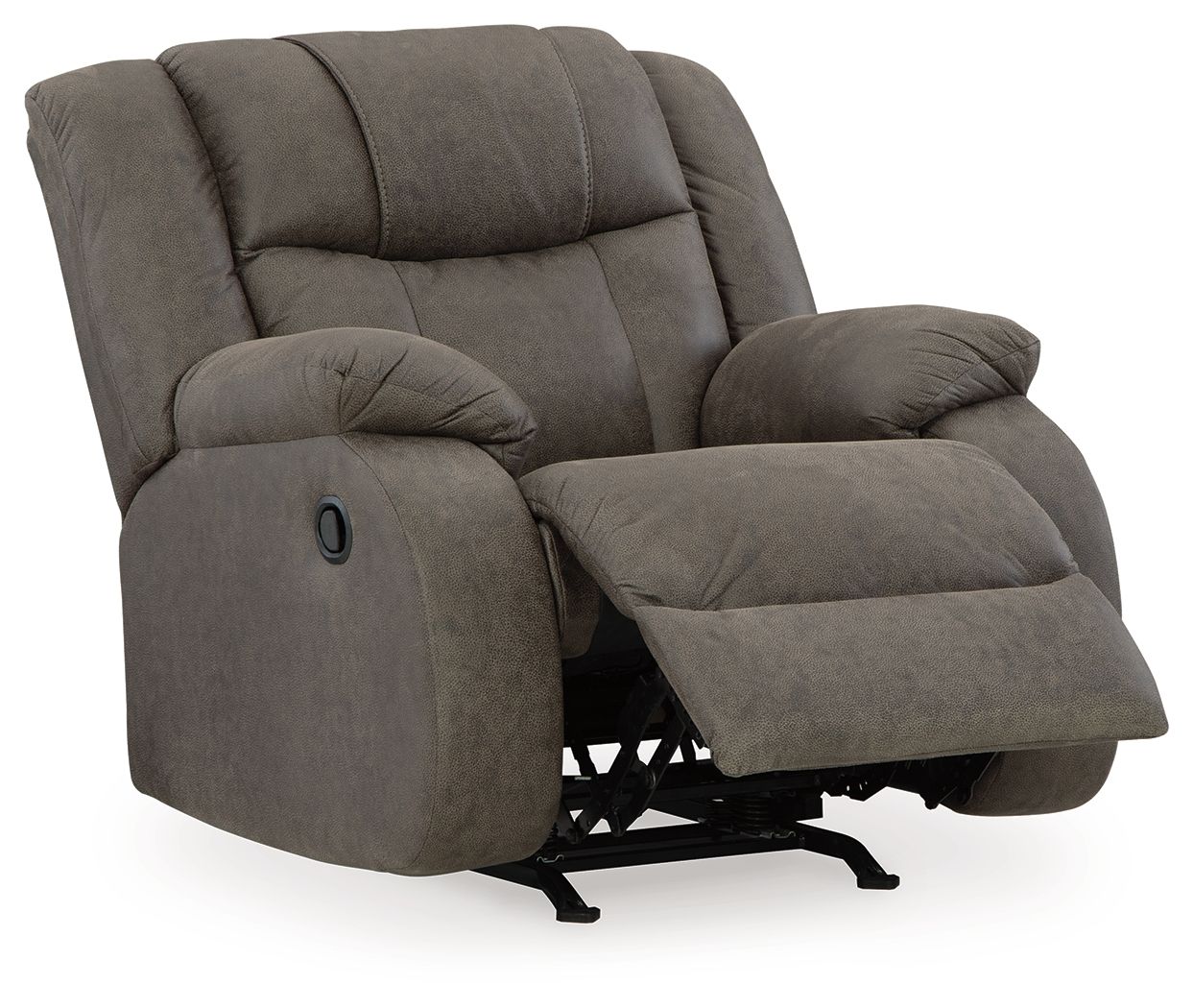 First Base - Gunmetal - Rocker Recliner - Urban Living Furniture (Los Angeles, CA)