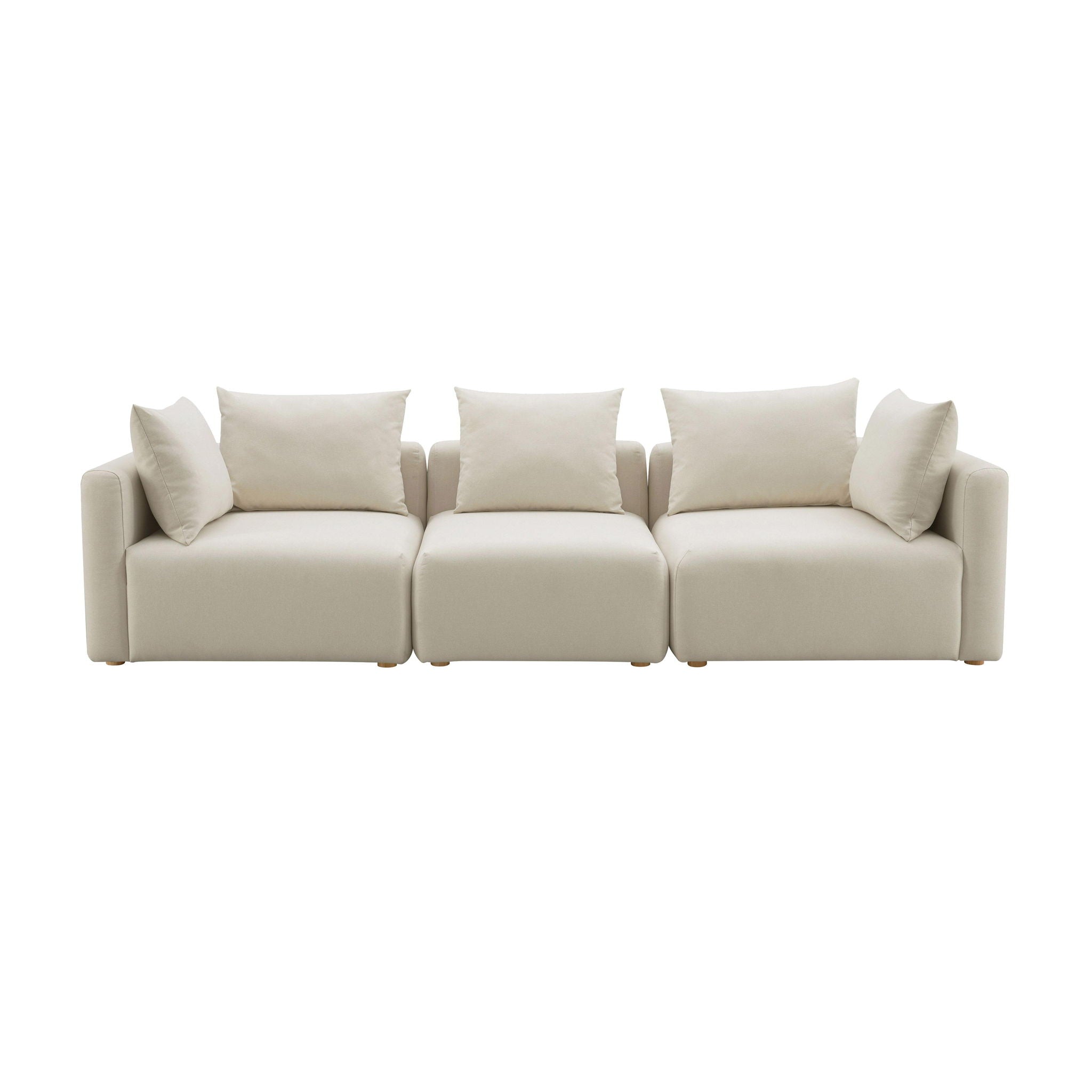 Hangover - Linen Sofa - Cream - Urban Living Furniture (Los Angeles, CA)