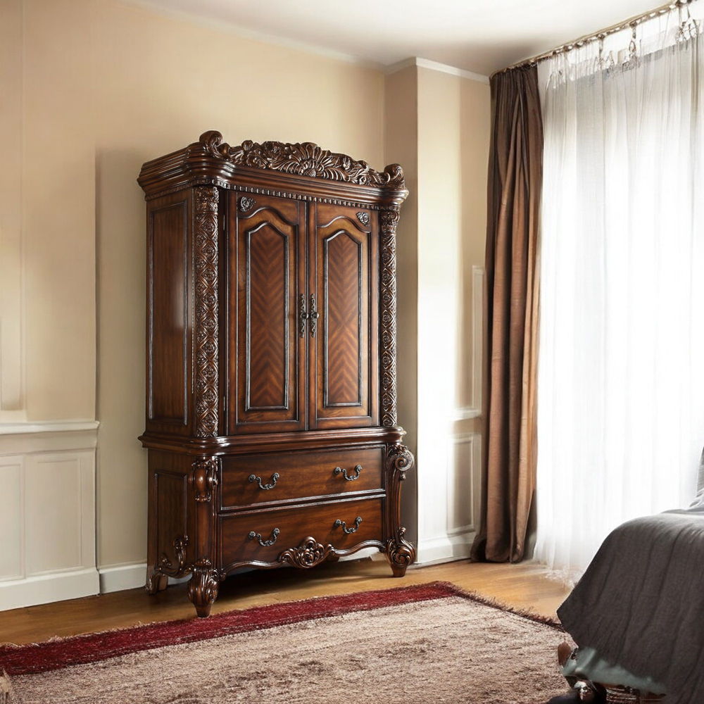 Vendome - TV Armoire - Cherry - Urban Living Furniture (Los Angeles, CA)