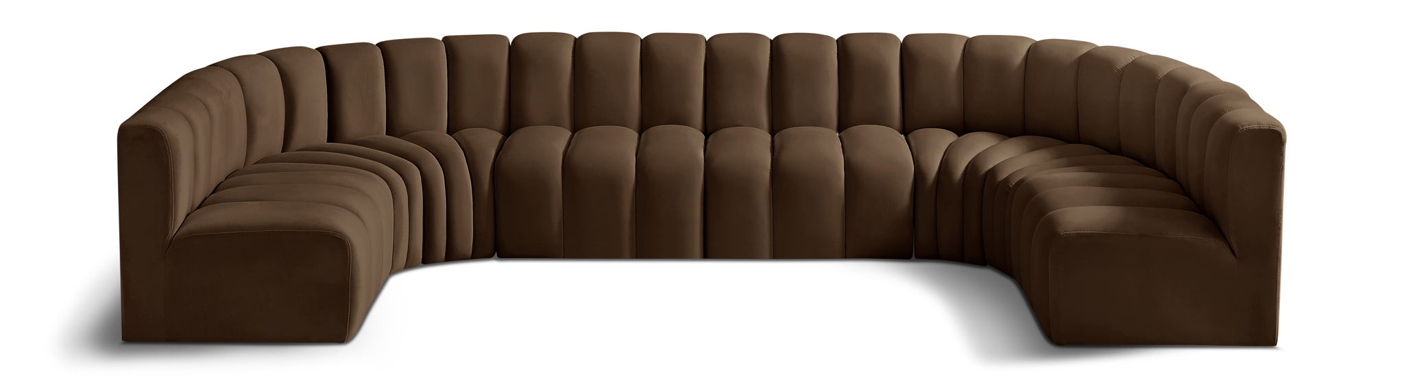 Arc - Velvet Modular U-Shaped Sectional - Urban Living Furniture (Los Angeles, CA)