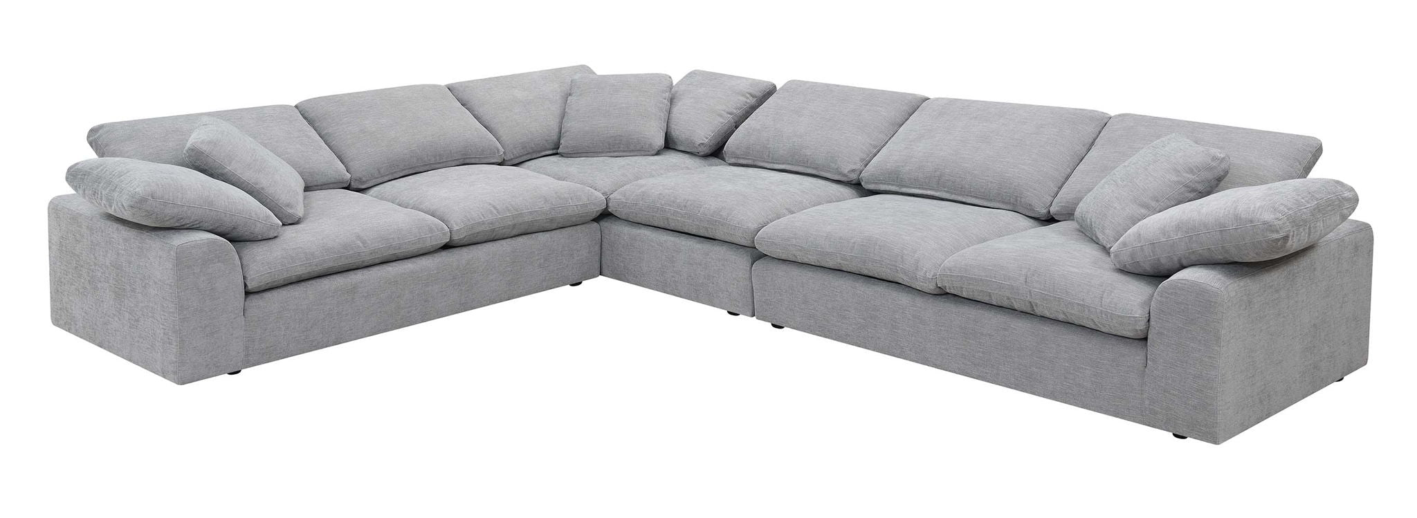 Naveen - Sectional Sofa - Gray Linen - Urban Living Furniture (Los Angeles, CA)