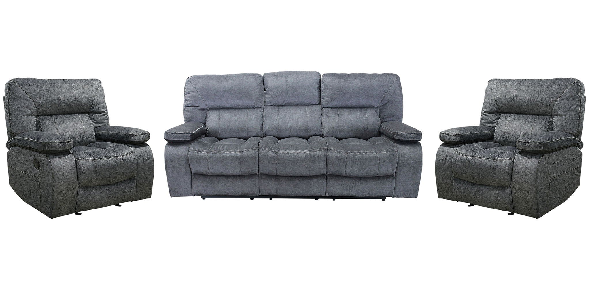 Chapman - Manual Reclining Sofa Set - Urban Living Furniture (Los Angeles, CA)