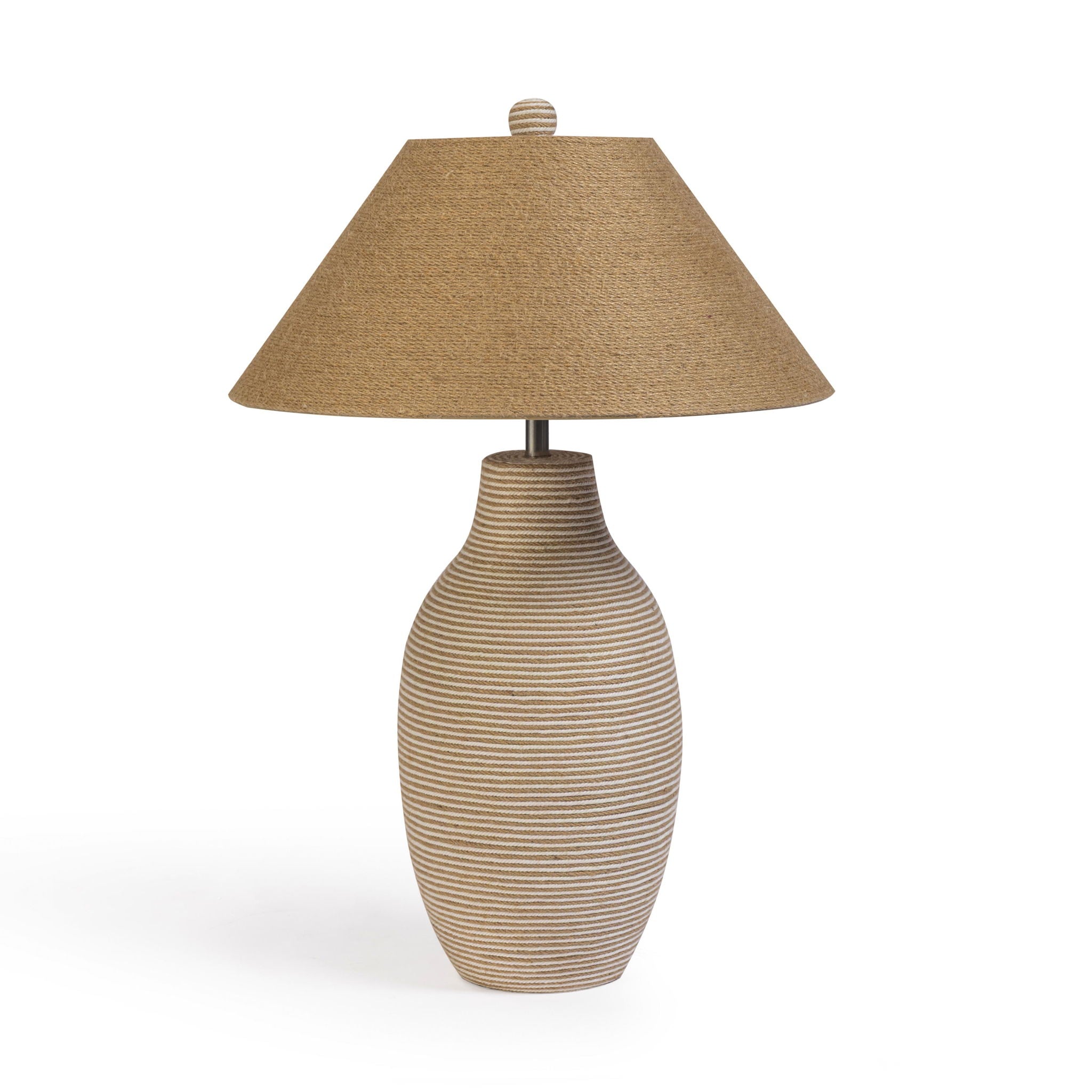 Tanga - Jute And Cotton Table Lamp - Natural - Urban Living Furniture (Los Angeles, CA)