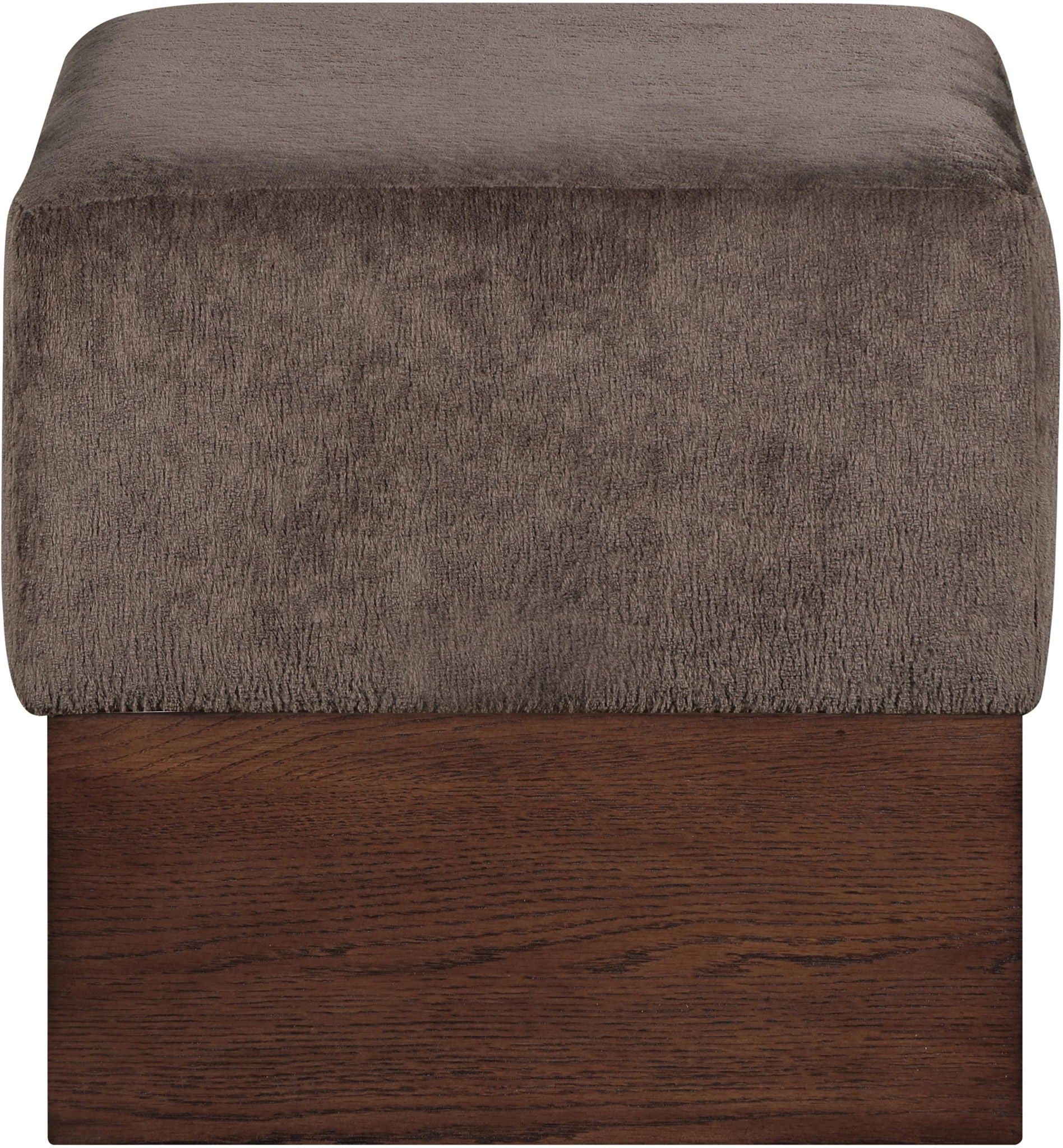 Havre - Ottoman / Stool With Brown Base - Urban Living Furniture (Los Angeles, CA)