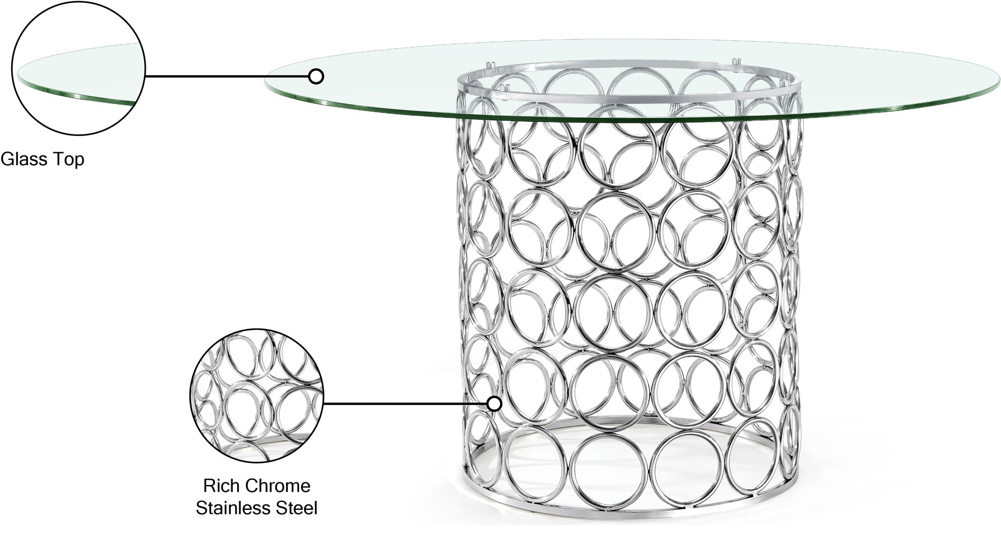Opal - Dining Table - Urban Living Furniture (Los Angeles, CA)