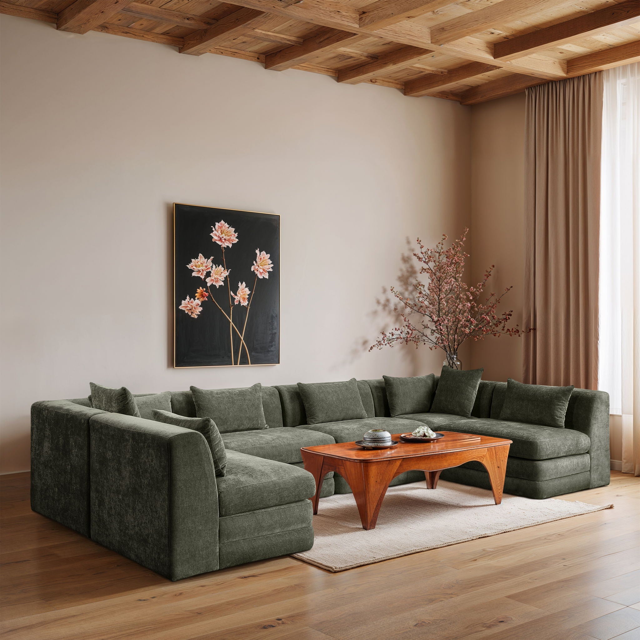 Stellar - 6 Piece Upholstered Modular Sectional - Urban Living Furniture (Los Angeles, CA)