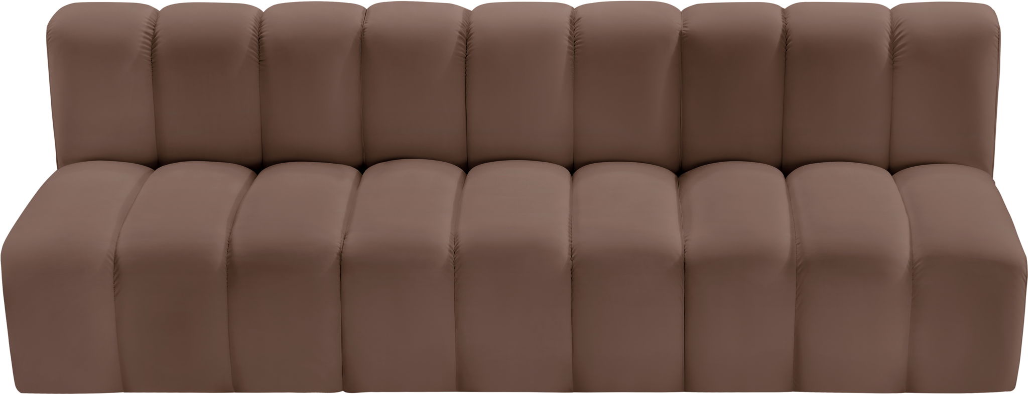 Arc - Faux Leather 3 Seats Modular Sofa - Urban Living Furniture (Los Angeles, CA)