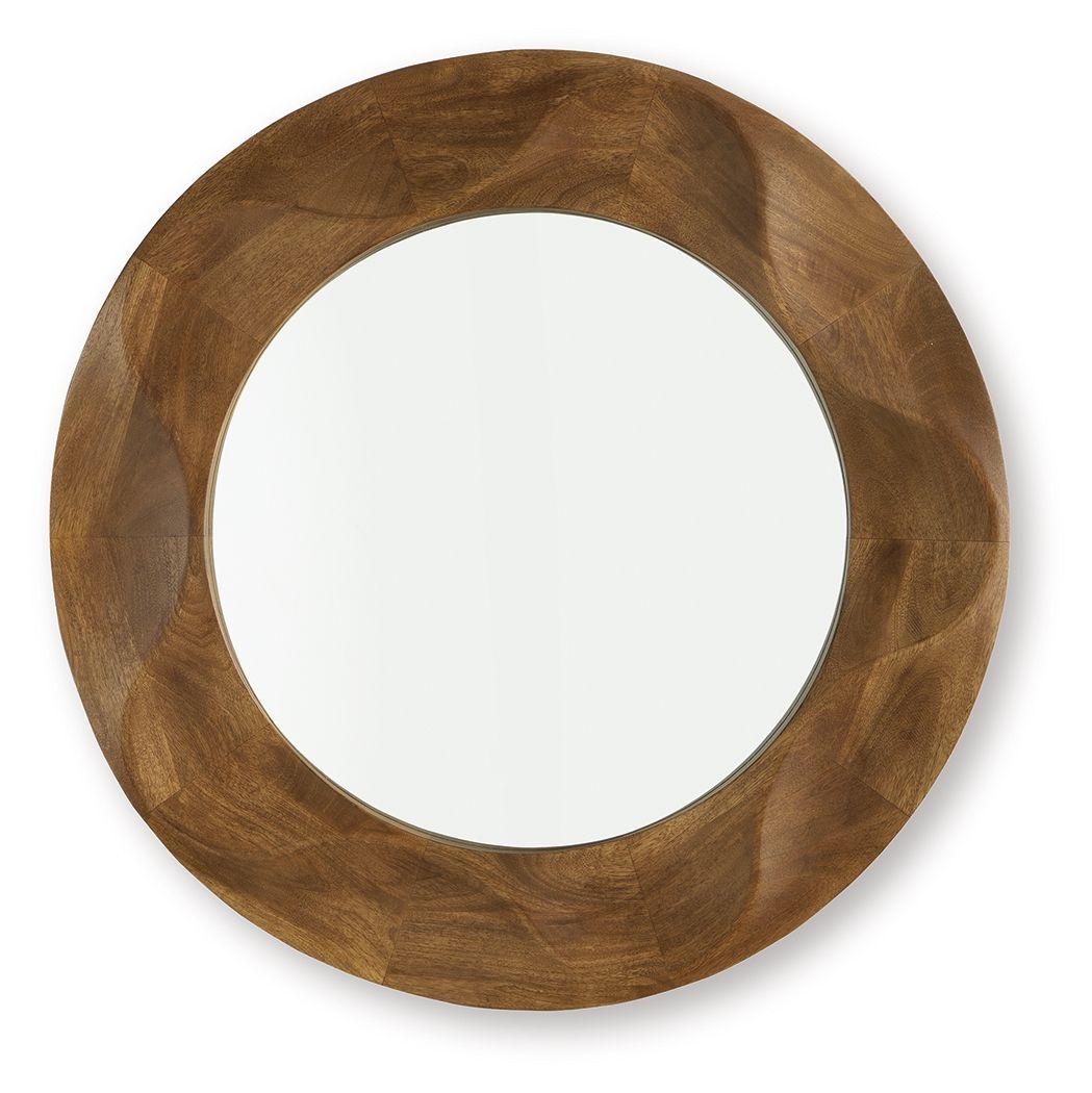 Aajon - Brown - Accent Mirror - Urban Living Furniture (Los Angeles, CA)