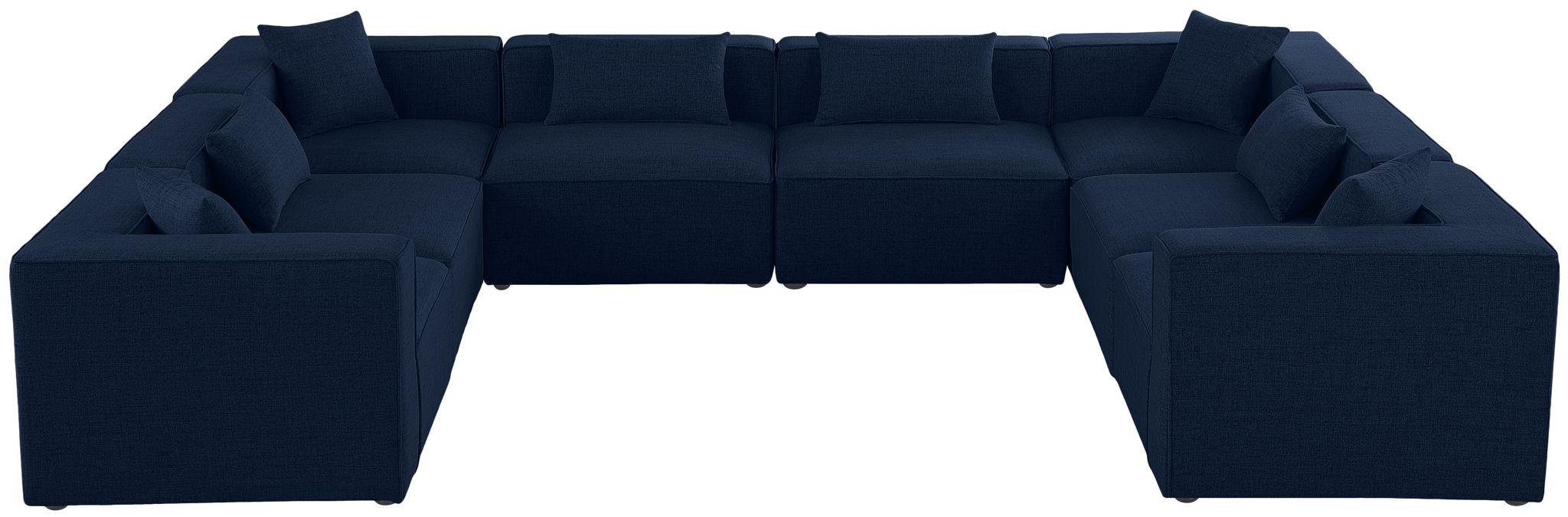 Cube - Linen 8 Piece Modular Sectional - Urban Living Furniture (Los Angeles, CA)