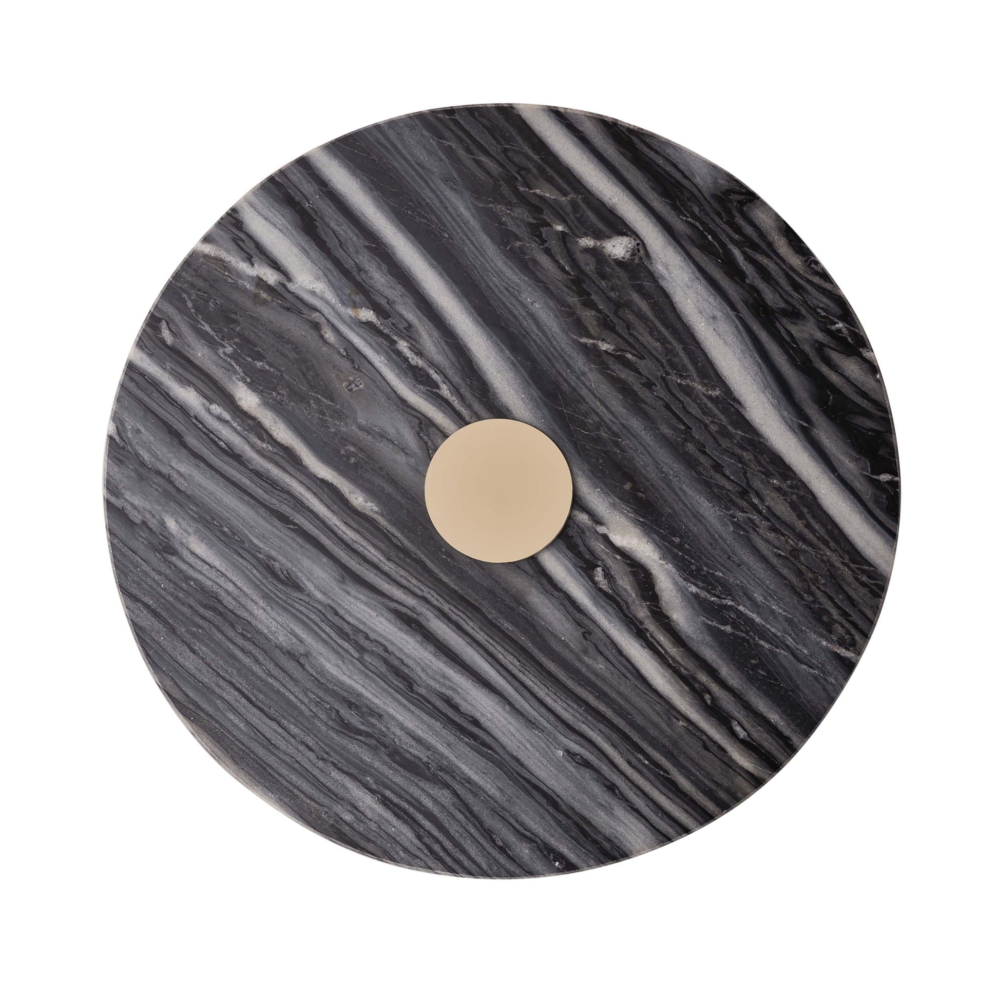 Addyson - Marble Side Table - Dark Gray - Urban Living Furniture (Los Angeles, CA)