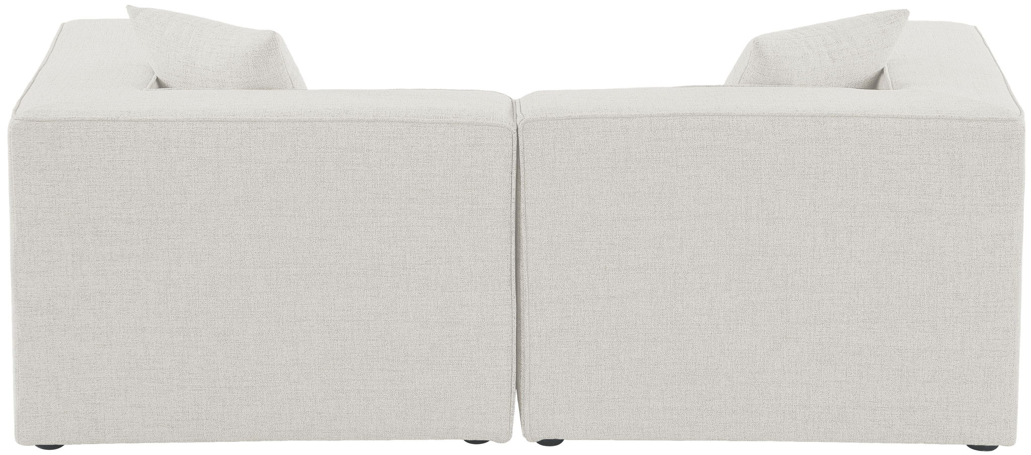 Cube - Linen Modular 2 Seat Sofa - Urban Living Furniture (Los Angeles, CA)