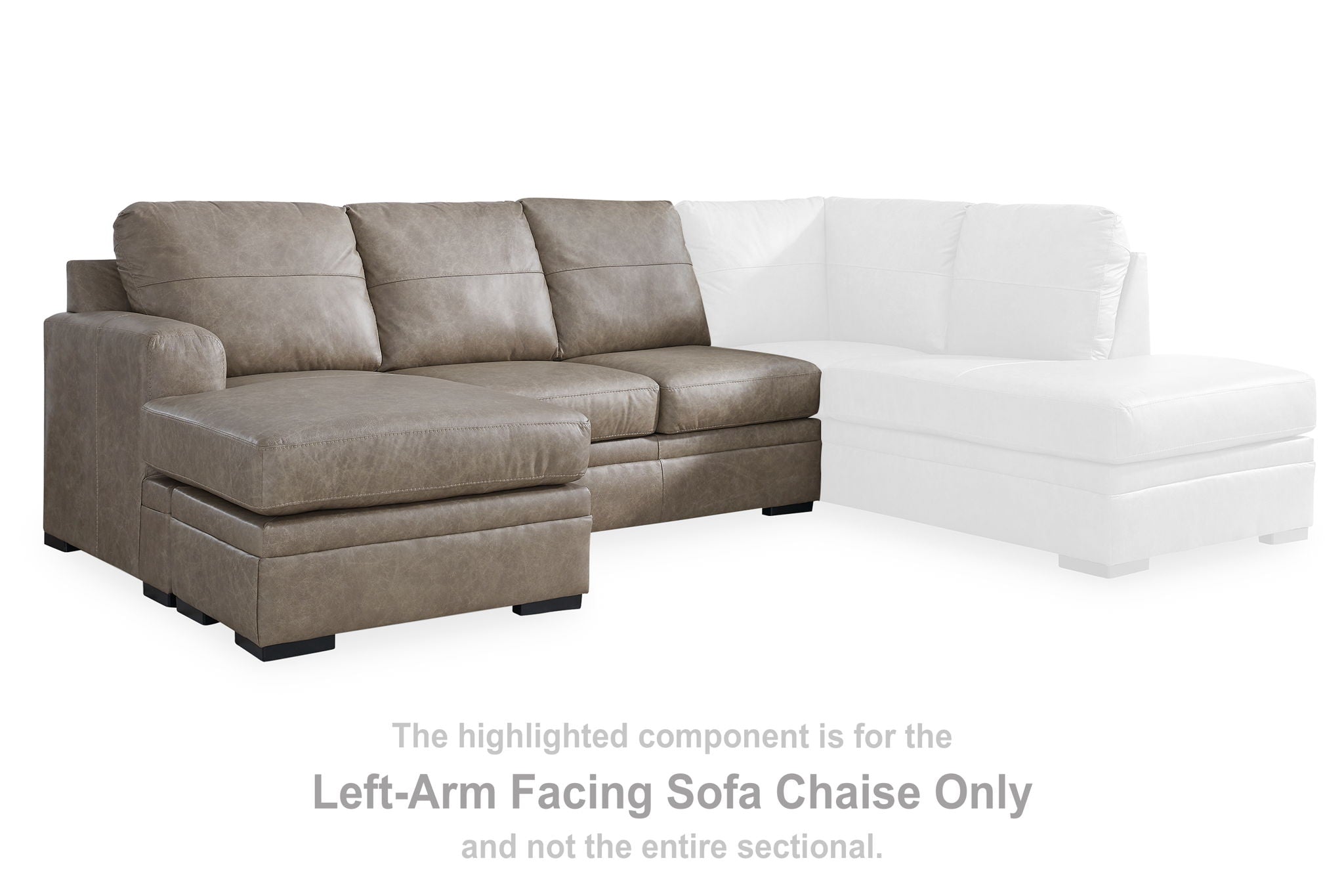 Amuleto - Desert - Laf Sofa Chaise - Urban Living Furniture (Los Angeles, CA)