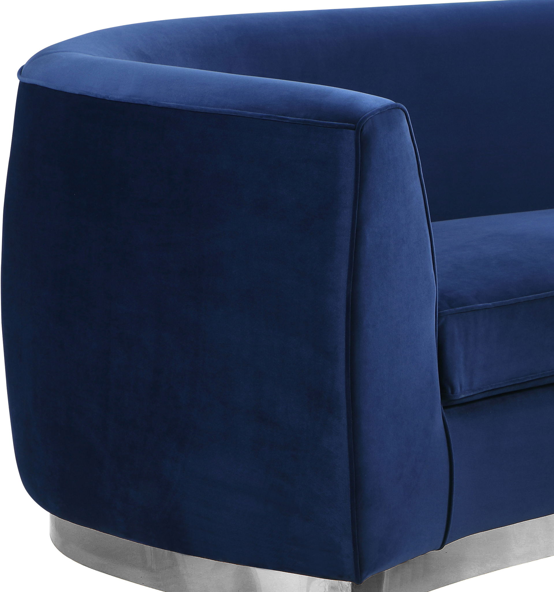 Julian - Loveseat with Chrome Base - Urban Living Furniture (Los Angeles, CA)