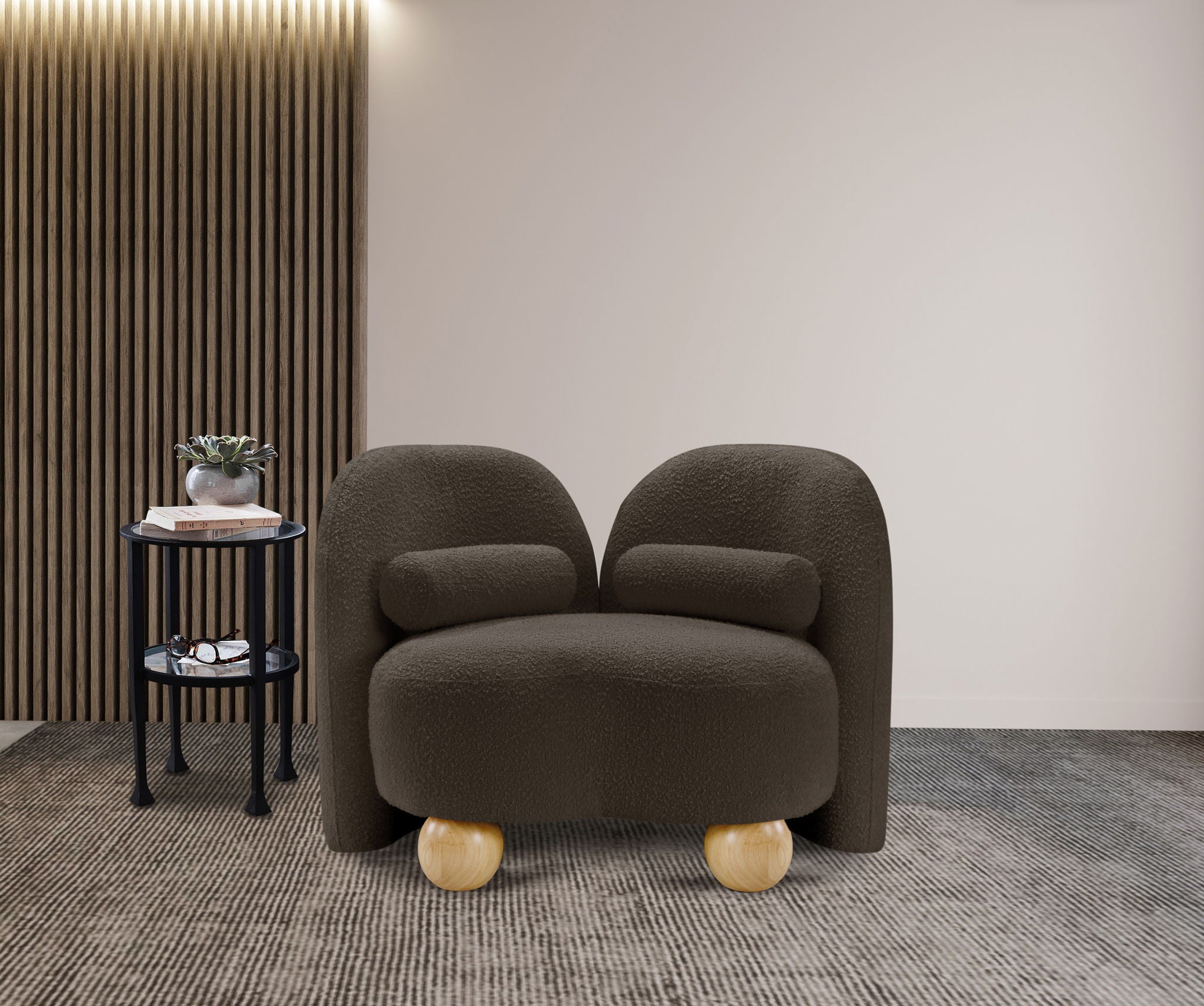 Daphne - Boucle Chair - Urban Living Furniture (Los Angeles, CA)