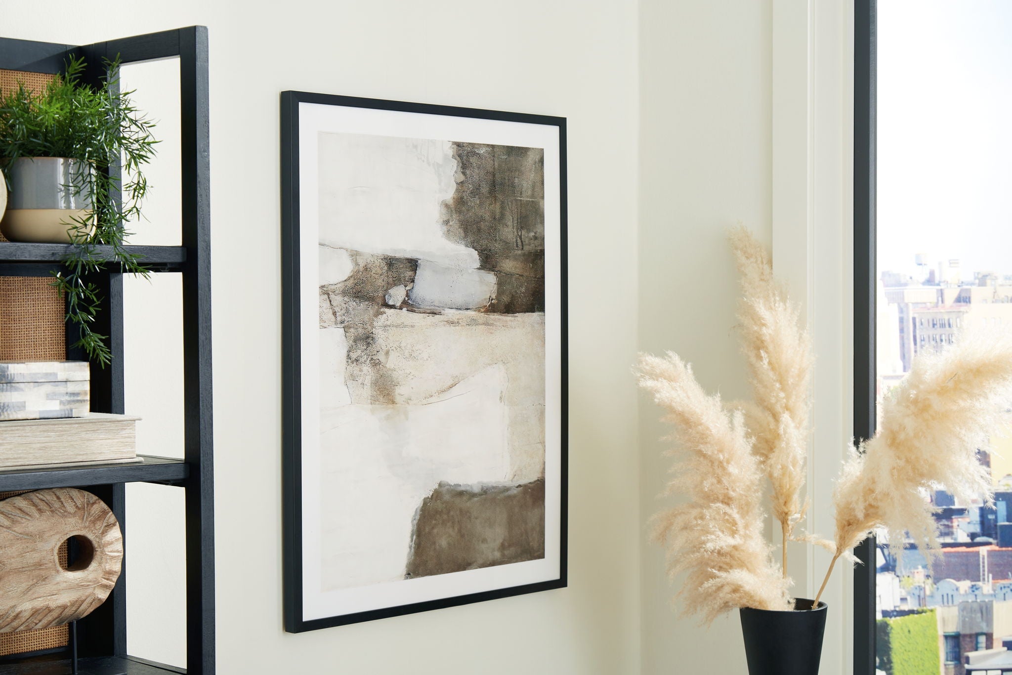 Aldricton - Brown / White - Wall Art - Urban Living Furniture (Los Angeles, CA)