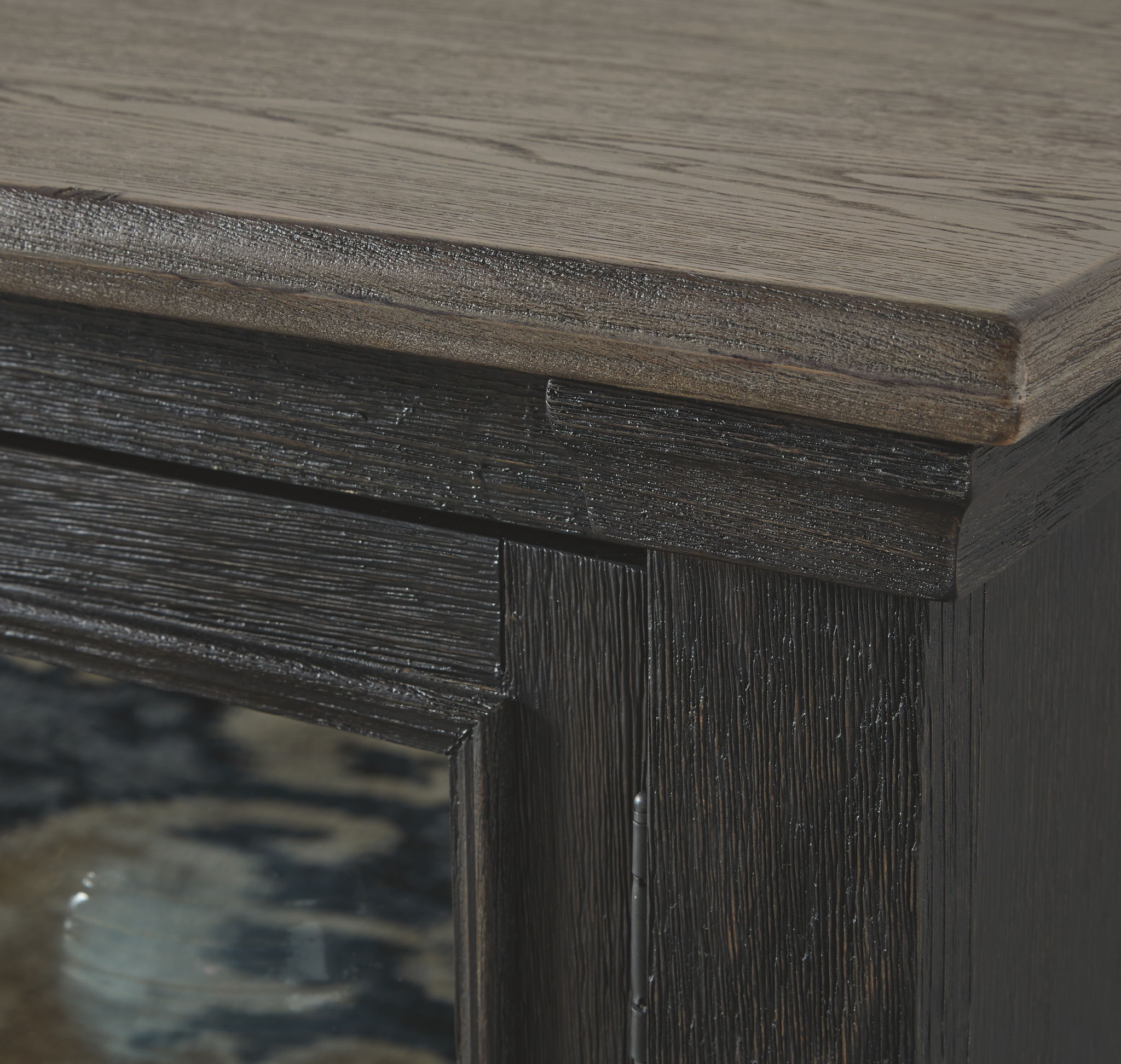 Tyler Creek - Black / Gray - Extra Large TV Stand - Urban Living Furniture (Los Angeles, CA)